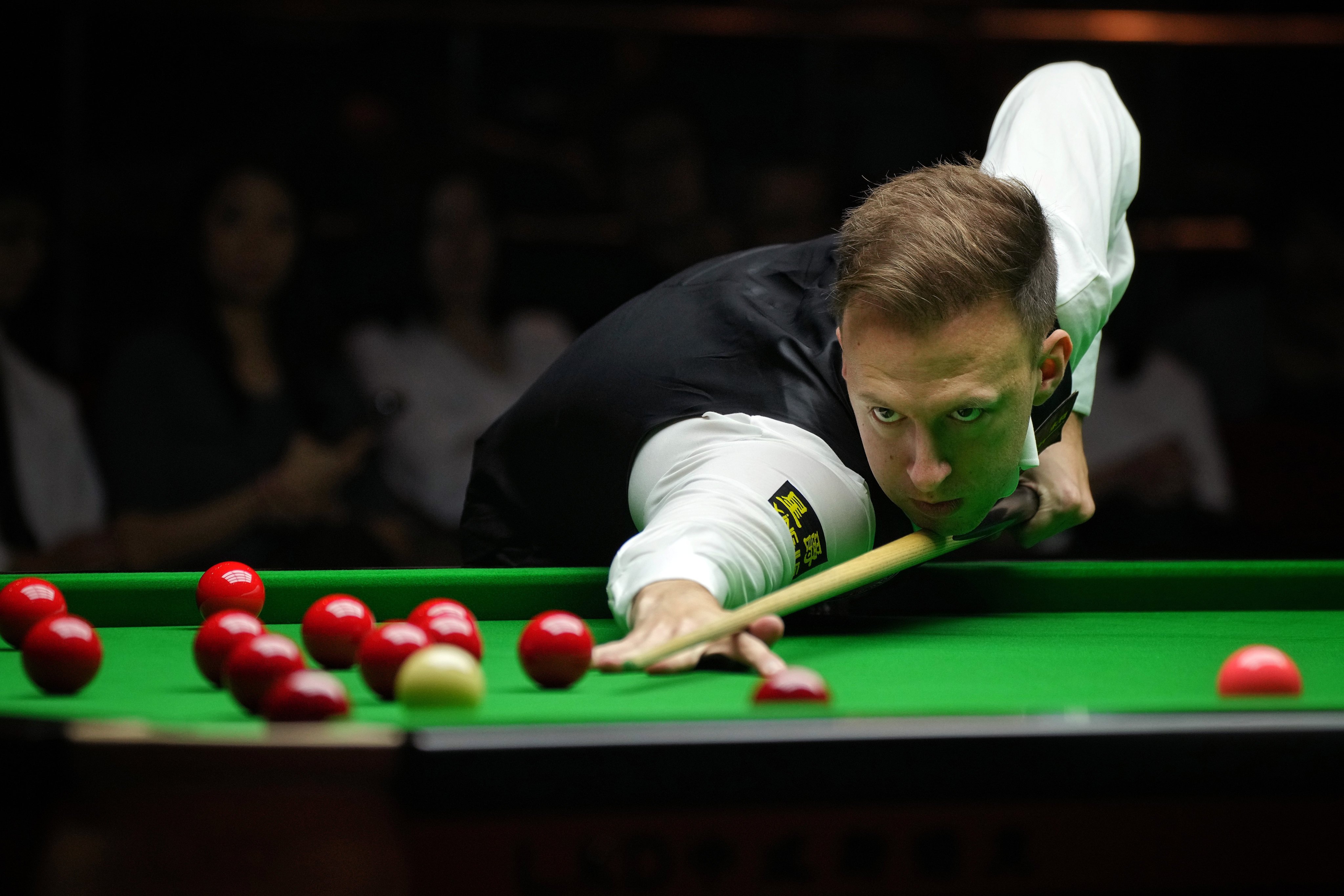 Judd Trump, seen here playing against Ronnie O’Sullivan at the Snooker All-Star Challenge at Queen Elizabeth Stadium in March, says he has always loved Hong Kong. Photo: Elson Li