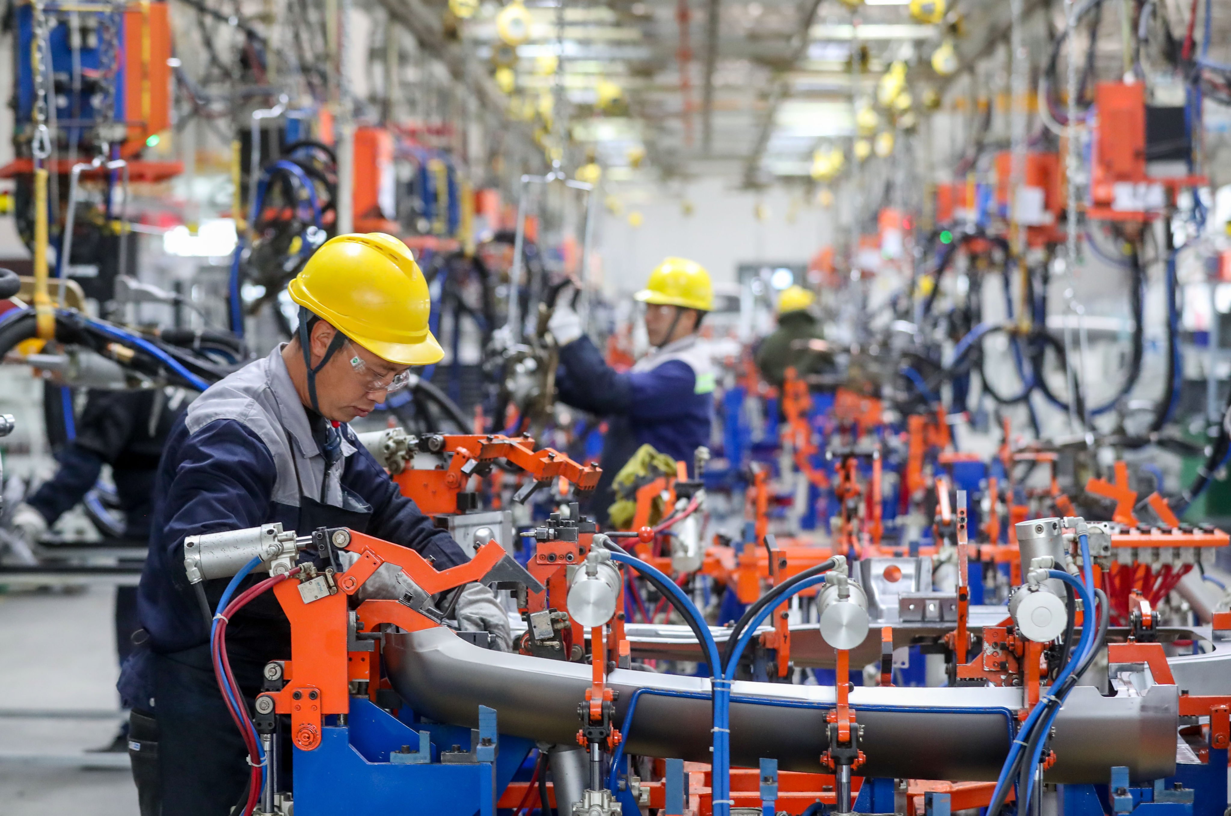 Employment in Chinese manufacturing has held up in recent years despite external and internal pressure. Photo: Xinhua