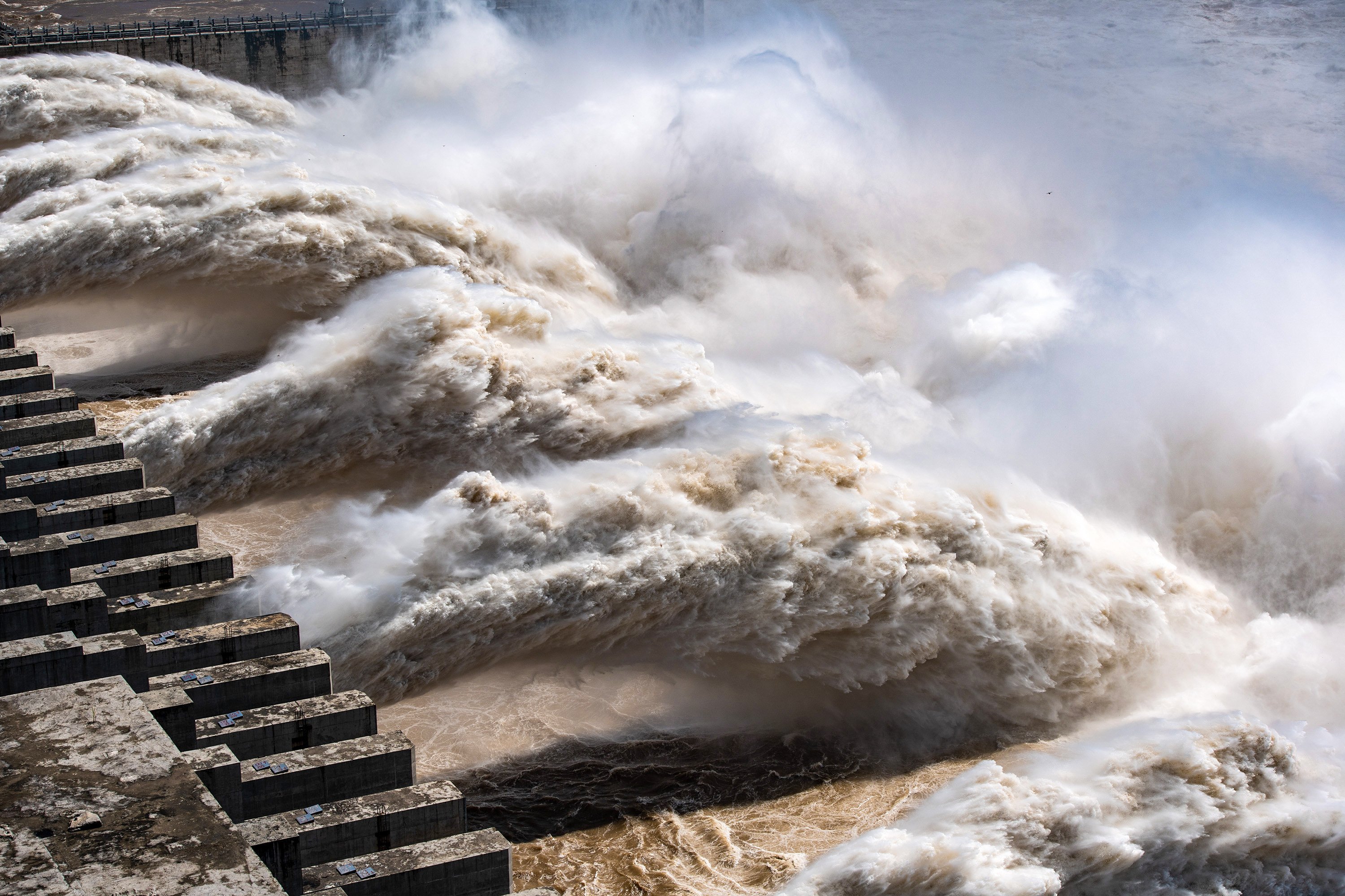 China’s Three Gorges Dam, shown here, ranks first in the world for generating capacity. But a planned project in Tibet could produce triple the amount of electricity. Photo: Xinhua