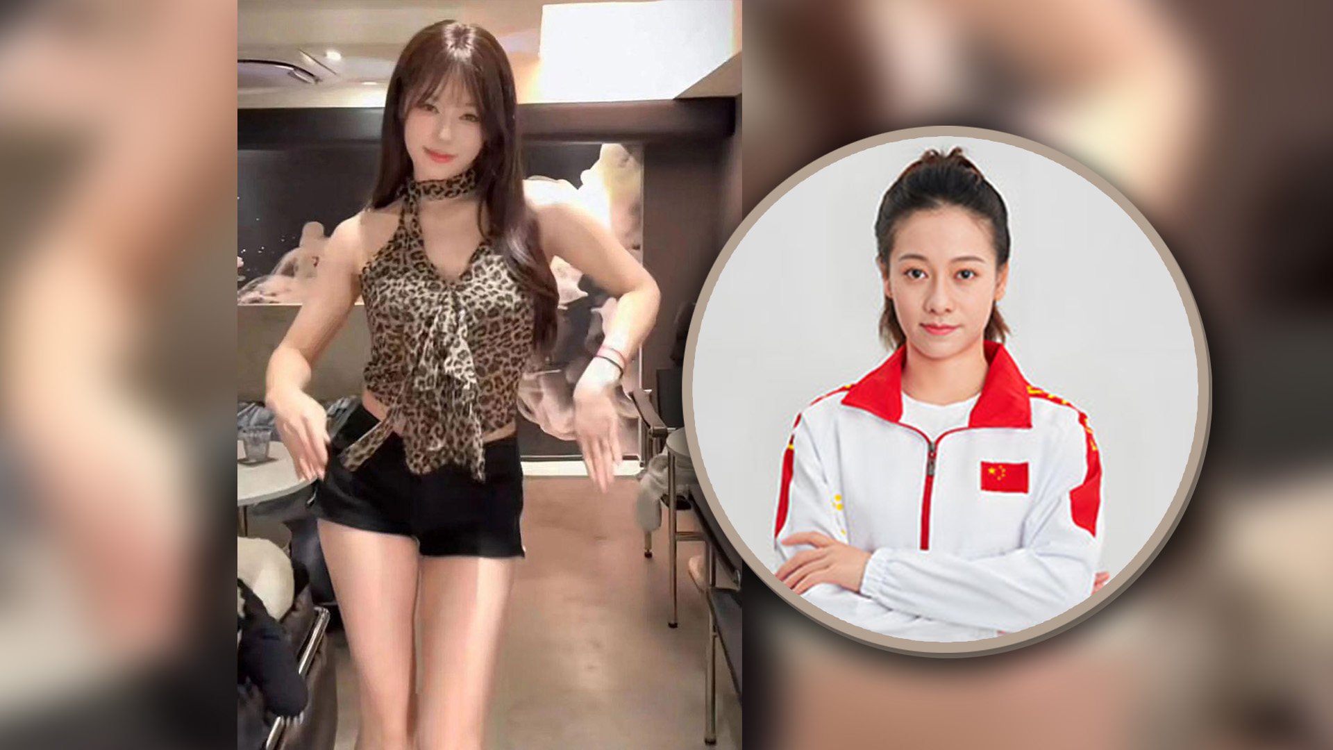 Ex-China top gymnast Wu Liufang’s social media account is suspended again over her sexy live streaming sessions. Photo: SCMP composite/Weibo/Douyin