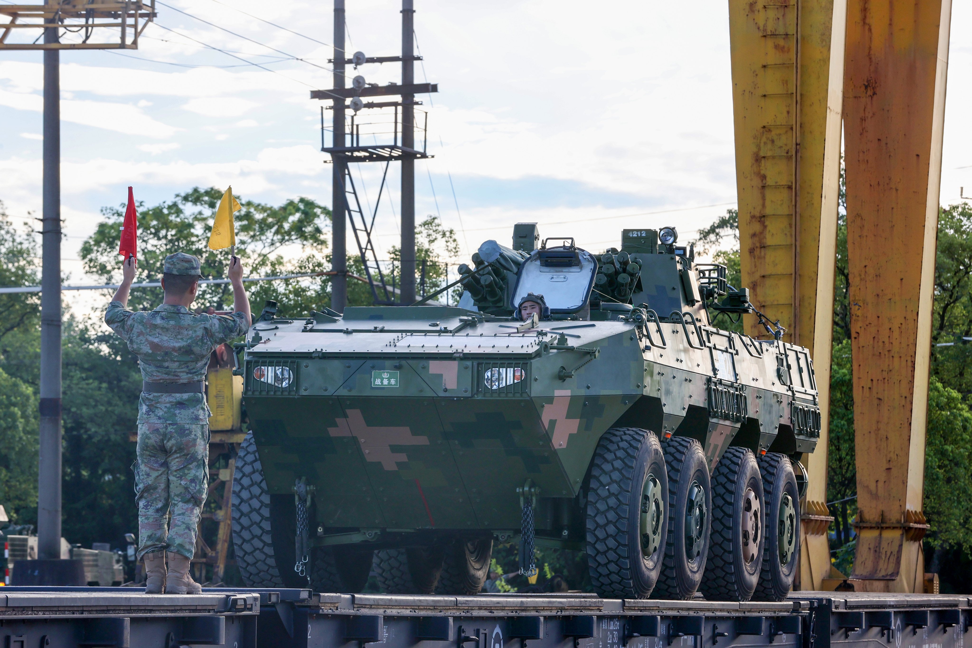 A groundbreaking mobile 5G base station for military applications has been created by Chinese scientists. Photo: CFOTO/Future Publishing via Getty Images