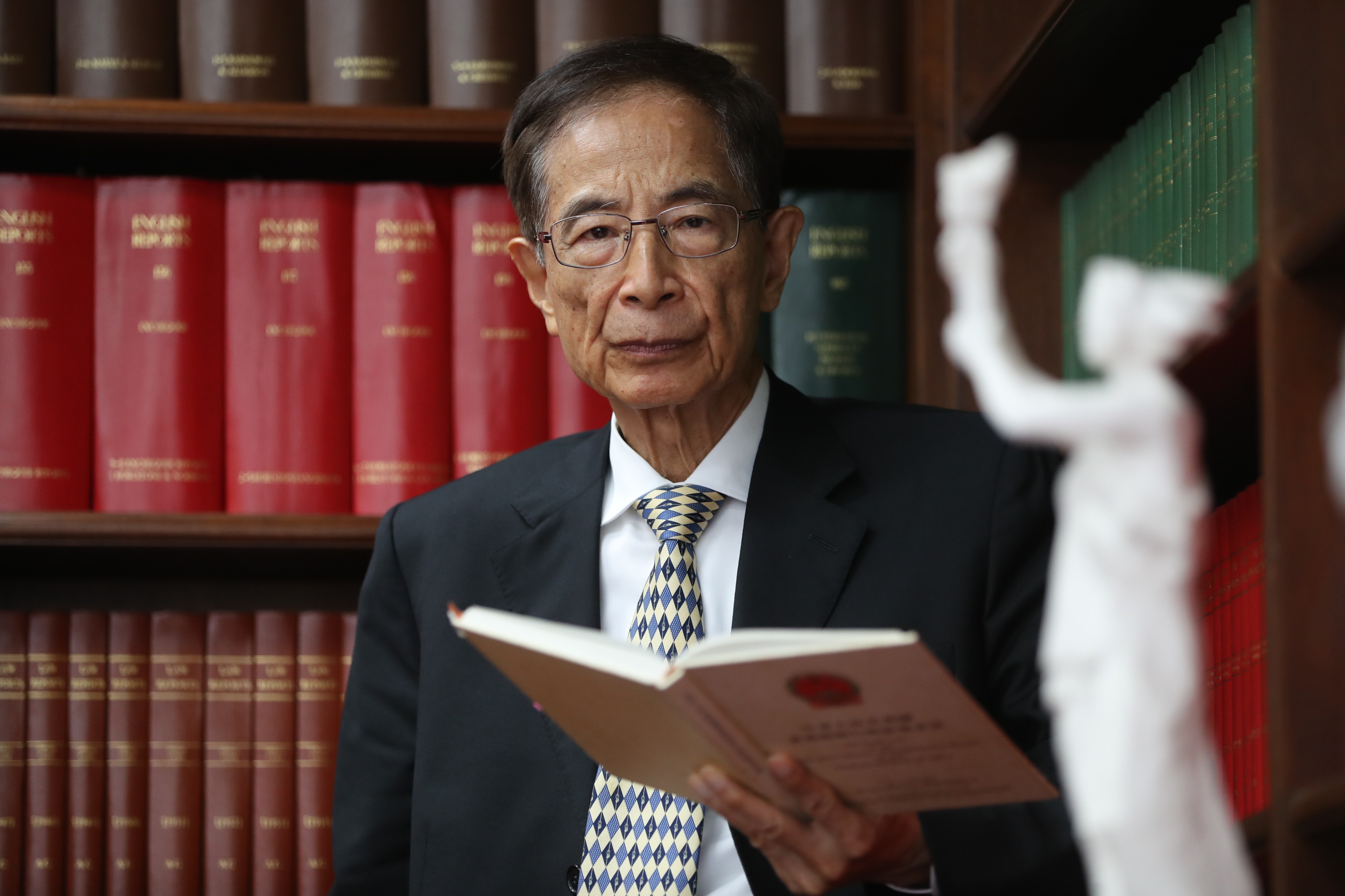 Veteran opposition politician Martin Lee, photographed during an interview in October 2018. Photo: Edward Wong