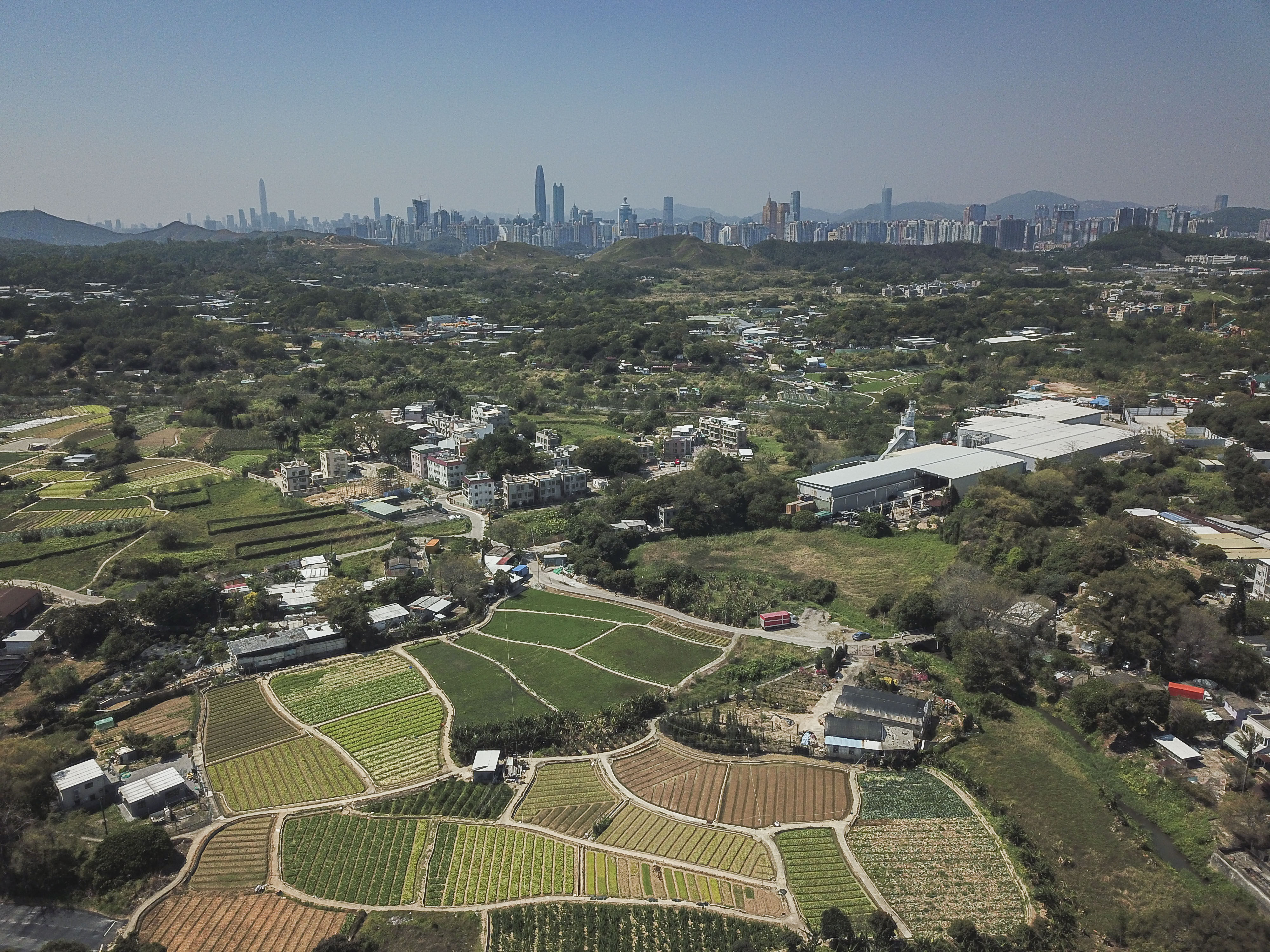 The project falls under the Northern Metropolis scheme, which focuses on land along the border with mainland China. Photo: Roy Issa