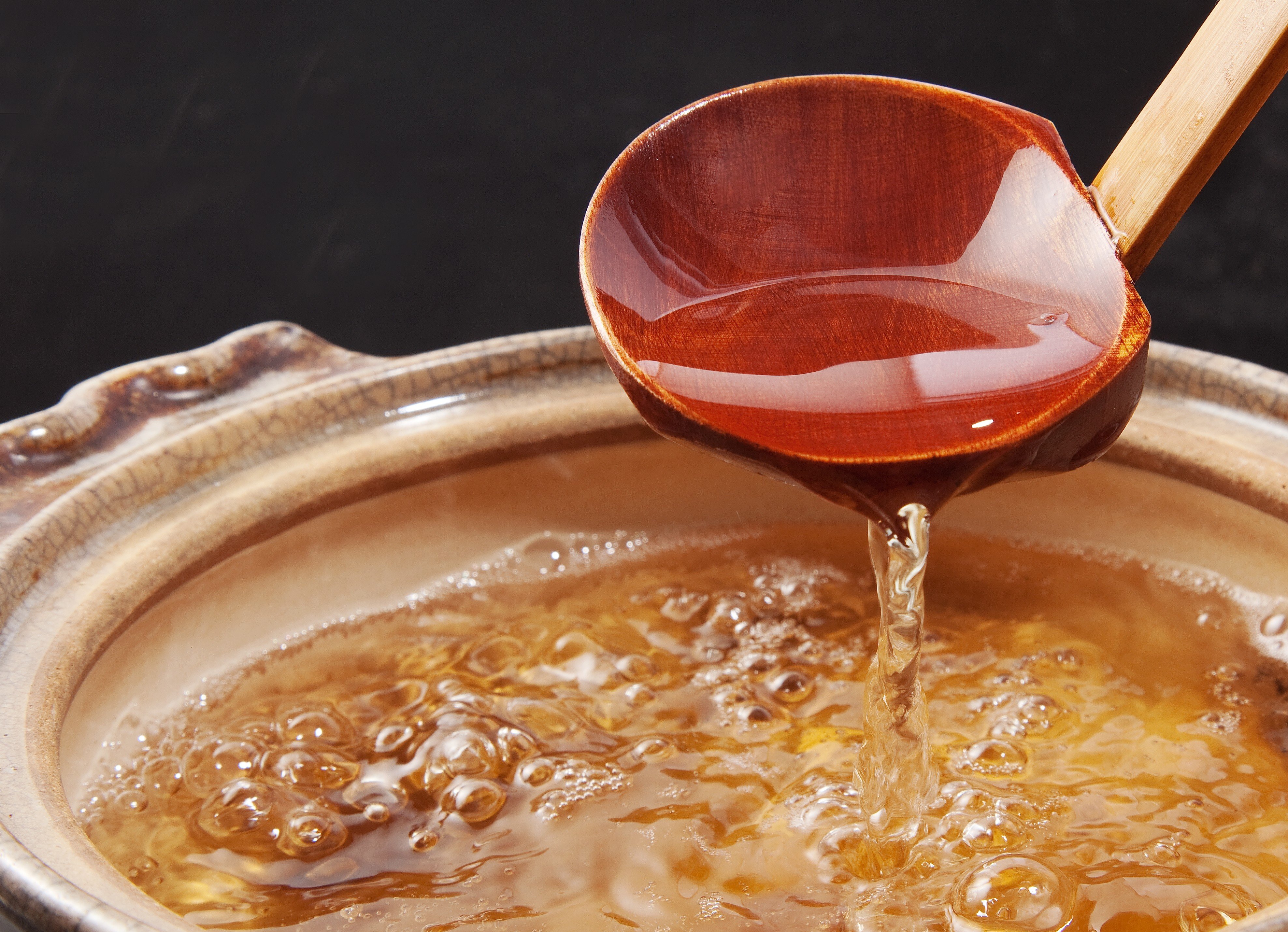 Japanese. Dashi soup. Studio shooting. Shutterstock