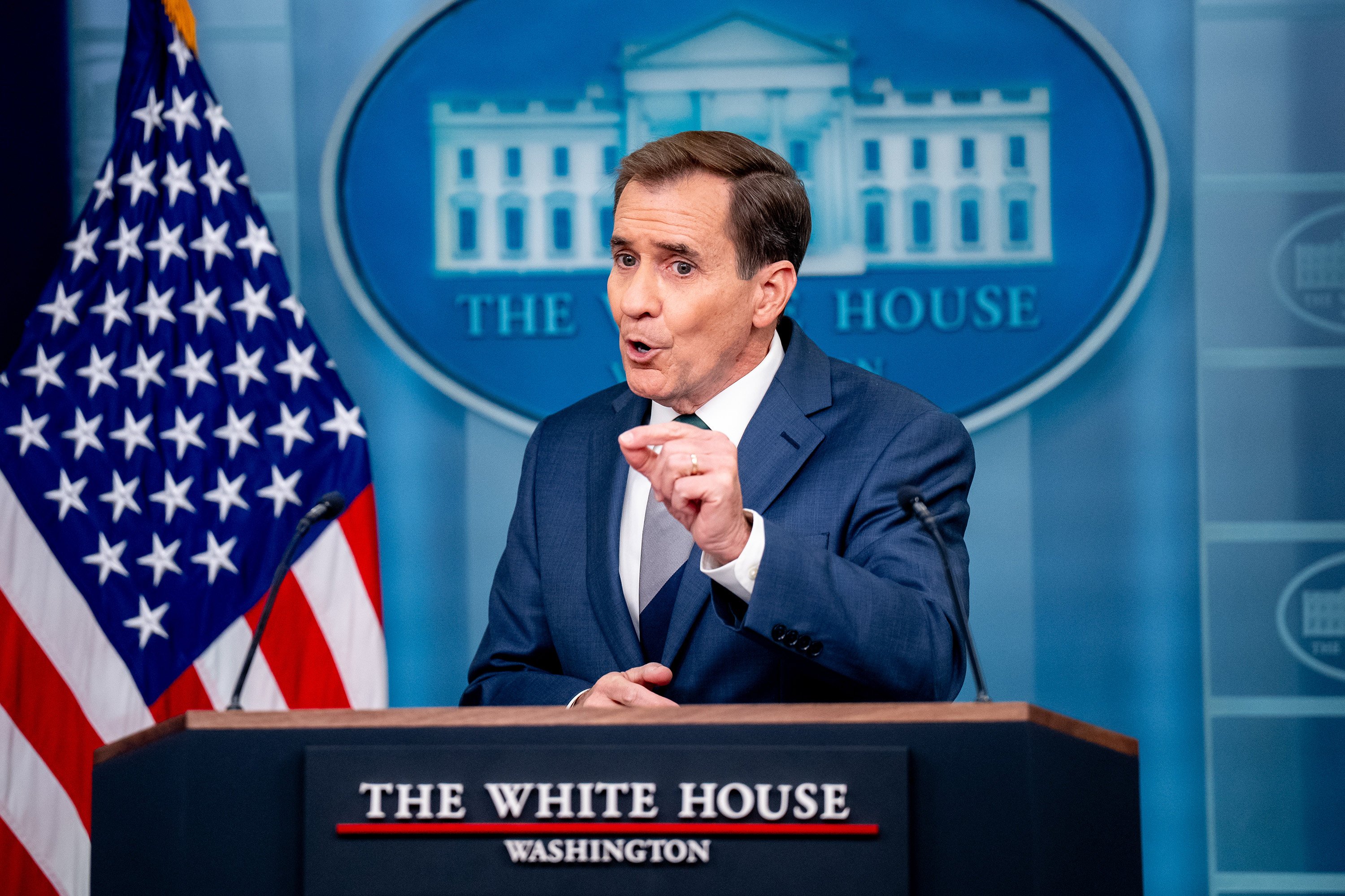 White House National Security Council spokesman John Kirby. Photo: Getty Images / TNS