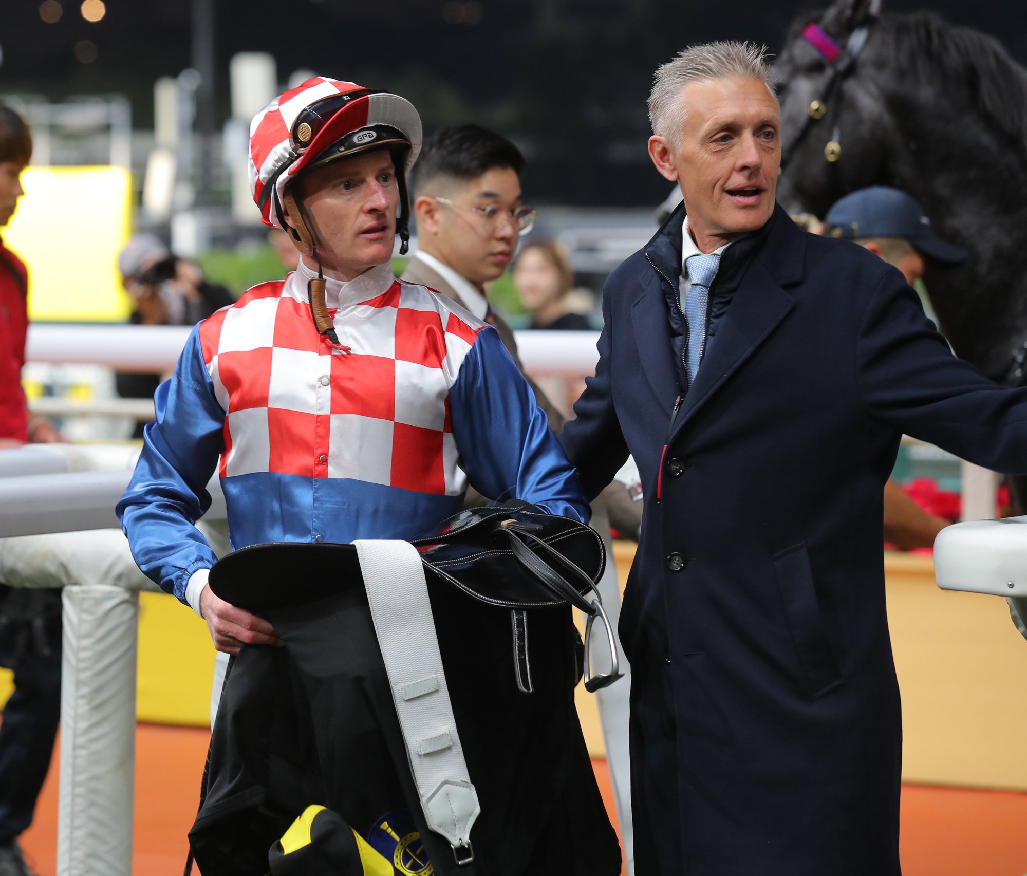 Jockey Zac Purton and trainer Mark Newnham combined to win with Super Charizzard at Happy Valley on Thursday night.