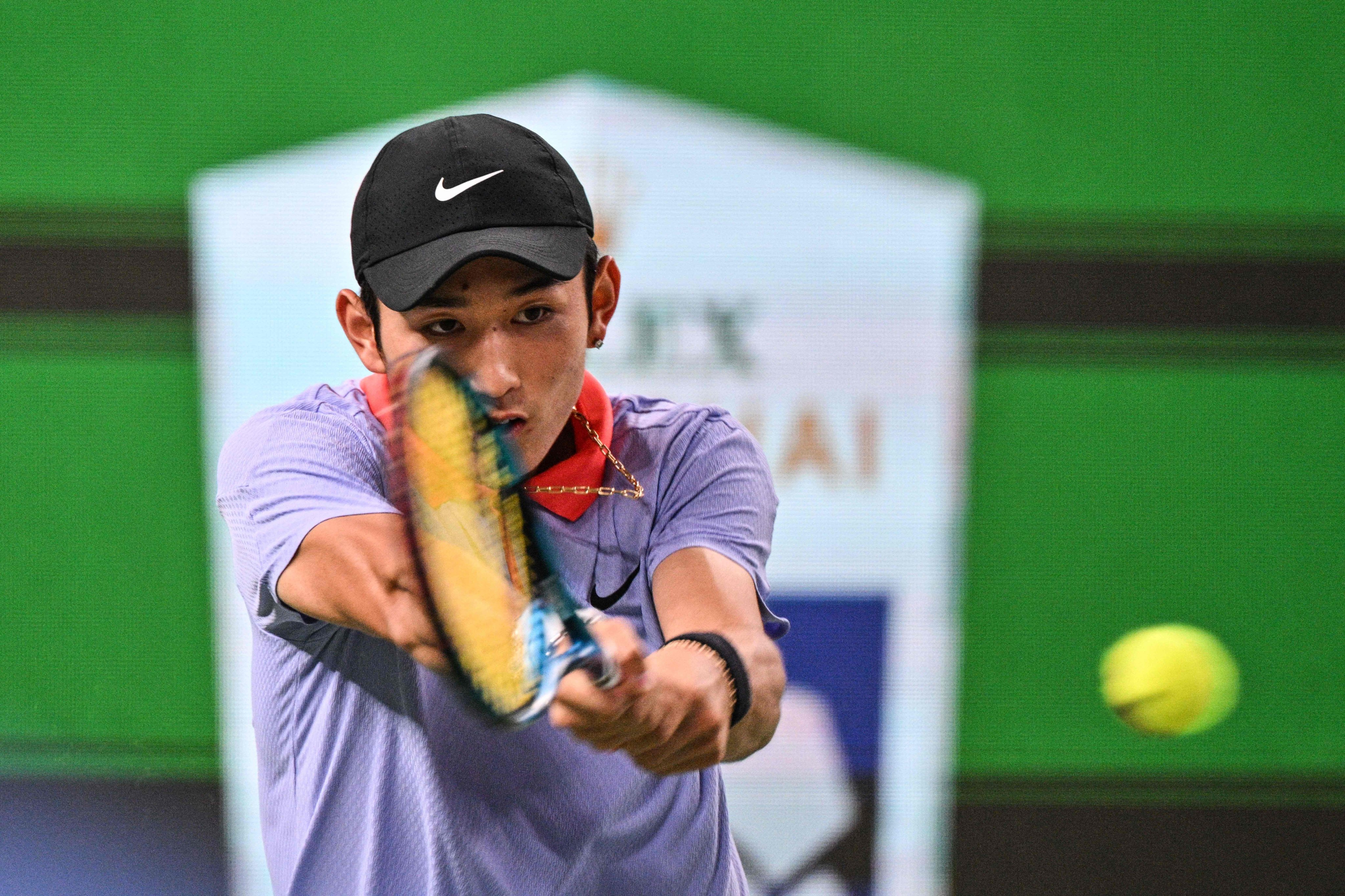 China’s Jerry Shang says his preparation for the season-ending Next Gen ATP finals was marred by an illness that has spilled over into the run-up to the Hong Kong Open. Photo: AFP