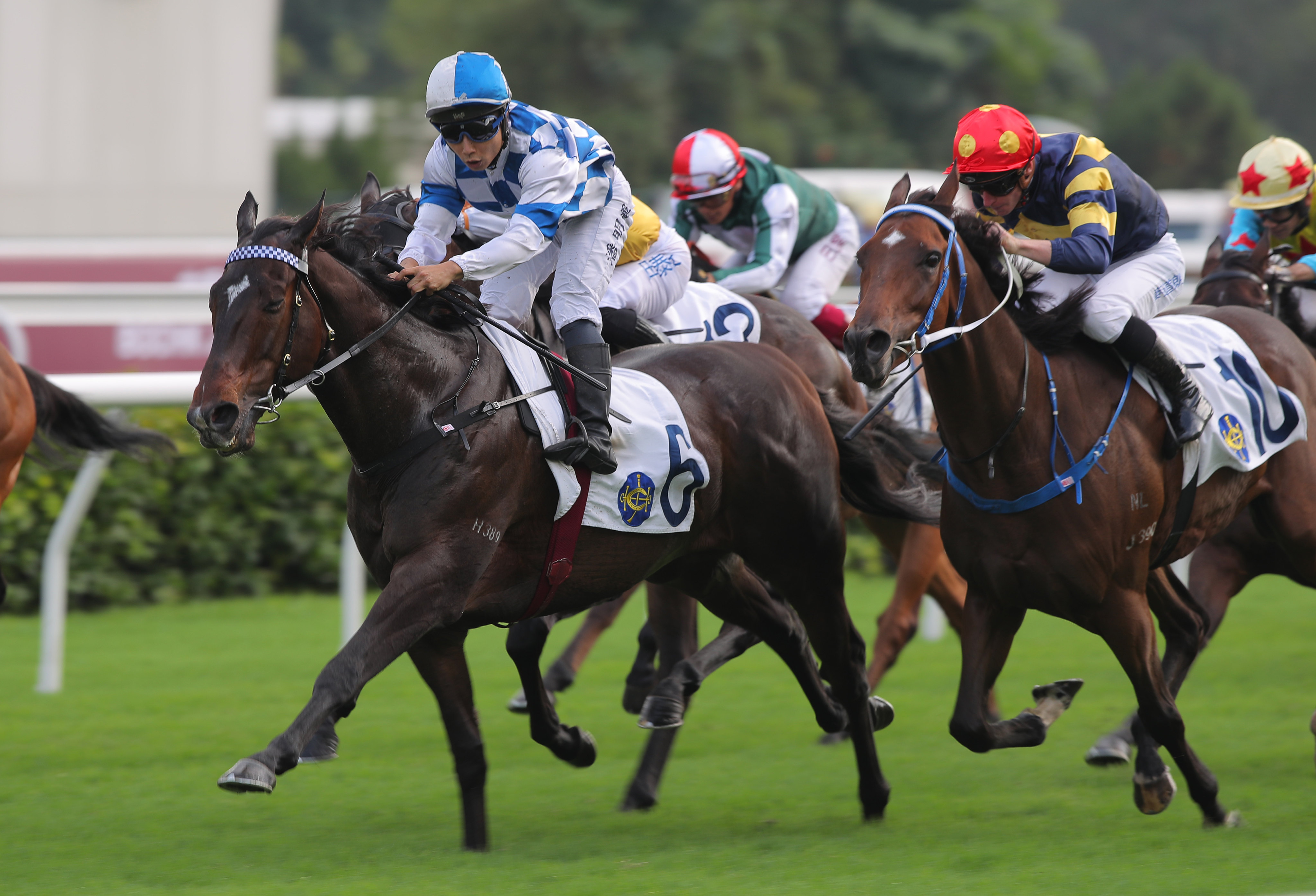 Bravehearts launches a powerful run to claim consecutive wins under Matthew Poon. Photos: Kenneth Chan