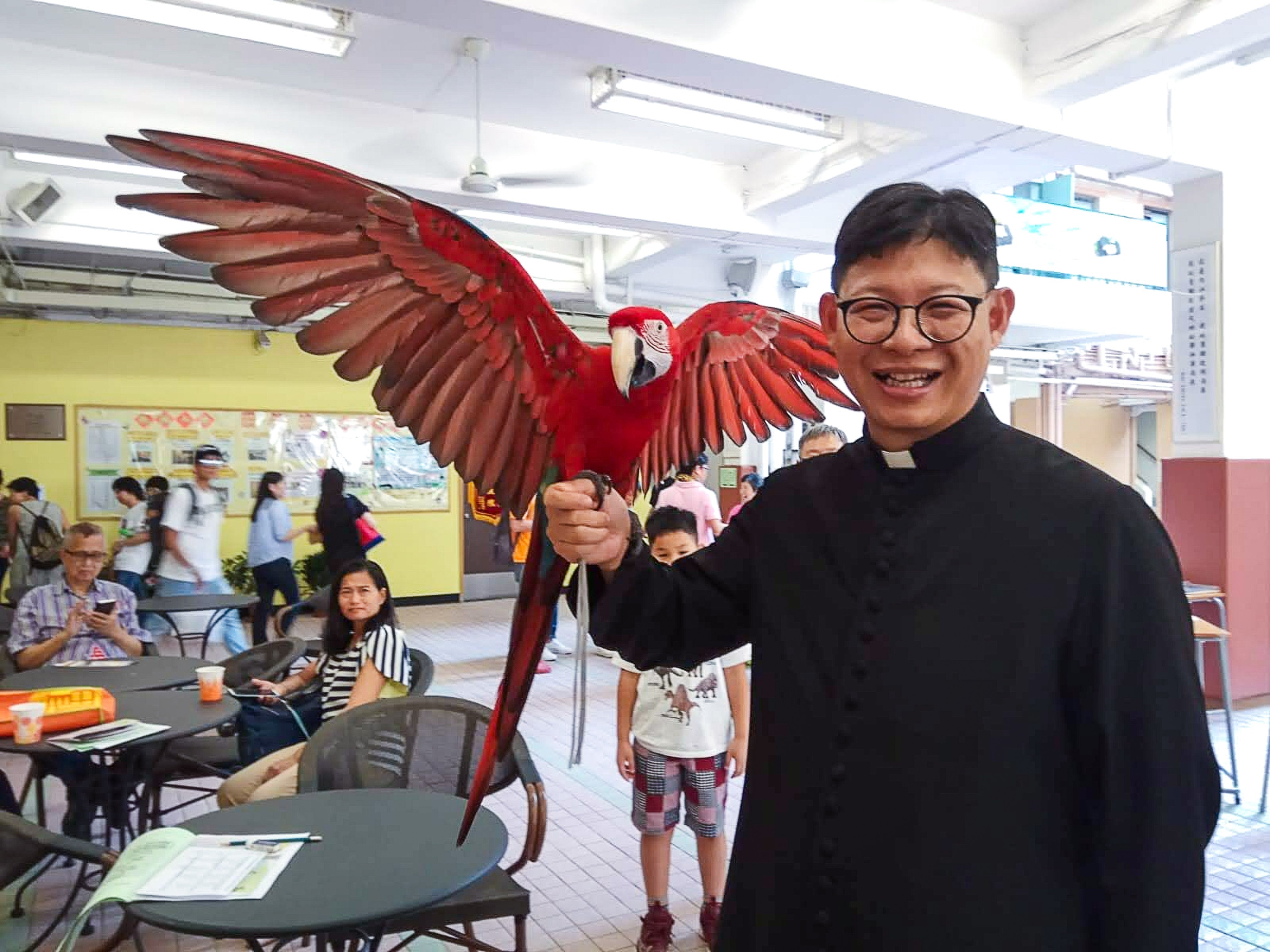 Reverend Jonathan Chee is among those offering  pet memorial services in the city. Photo: Handout