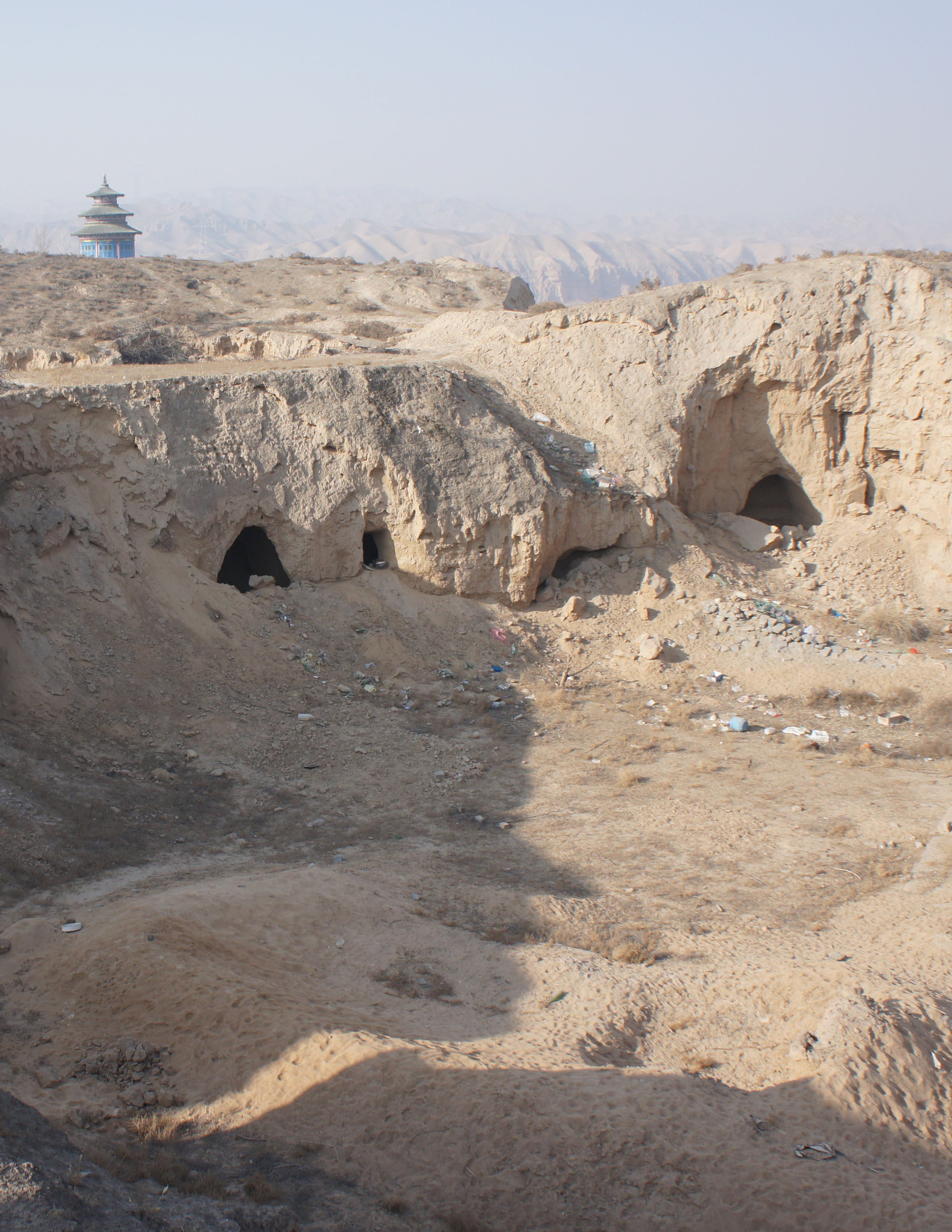 Northwest China once had a much wetter climate than today, according to an analysis of pine tree trunks found in an ancient Han dynasty tomb near Baiyin city in Gansu province, shown here. Photo: Qin Chun