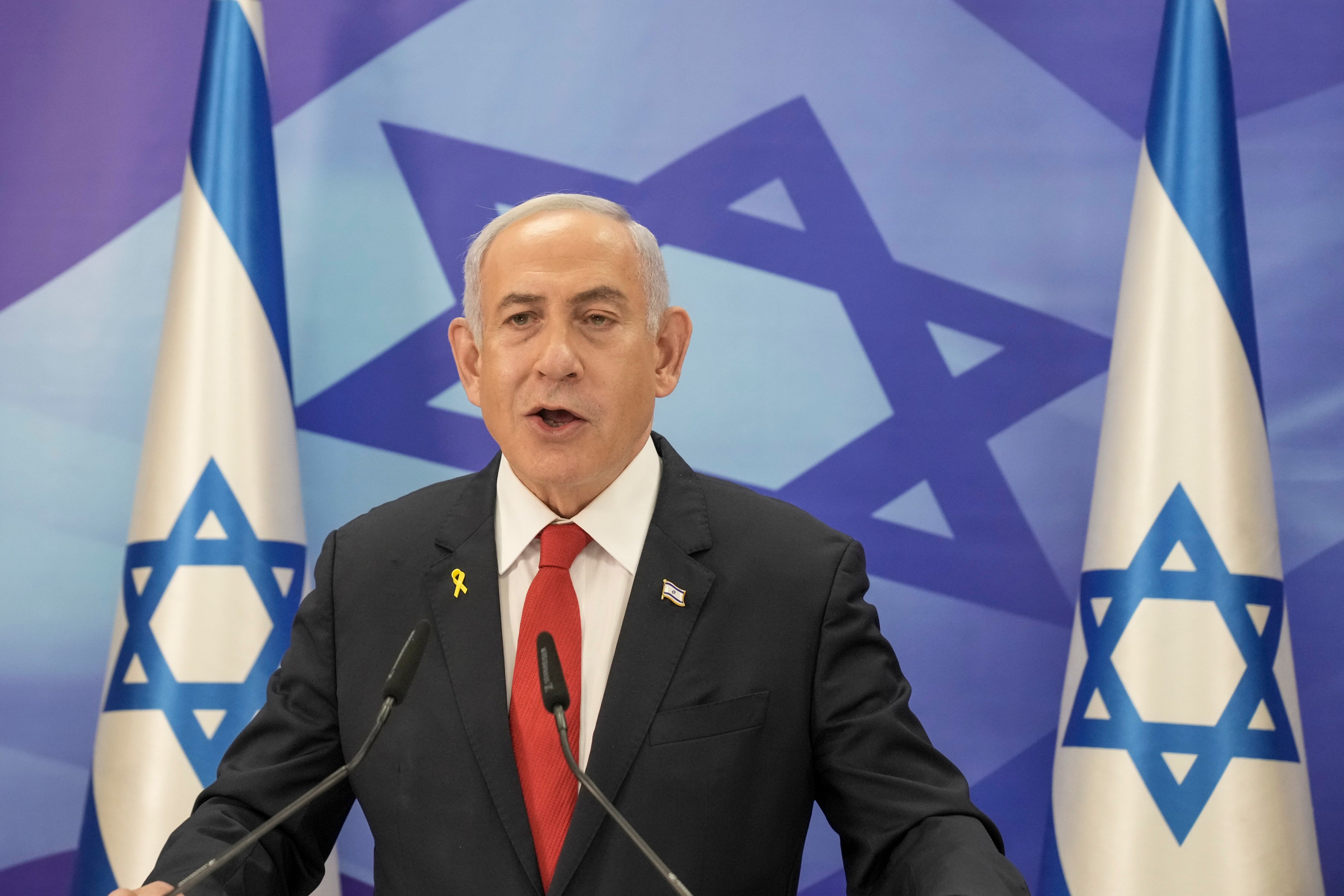 Israeli Prime Minister Benjamin Netanyahu in Jerusalem on December 9. Photo: AP