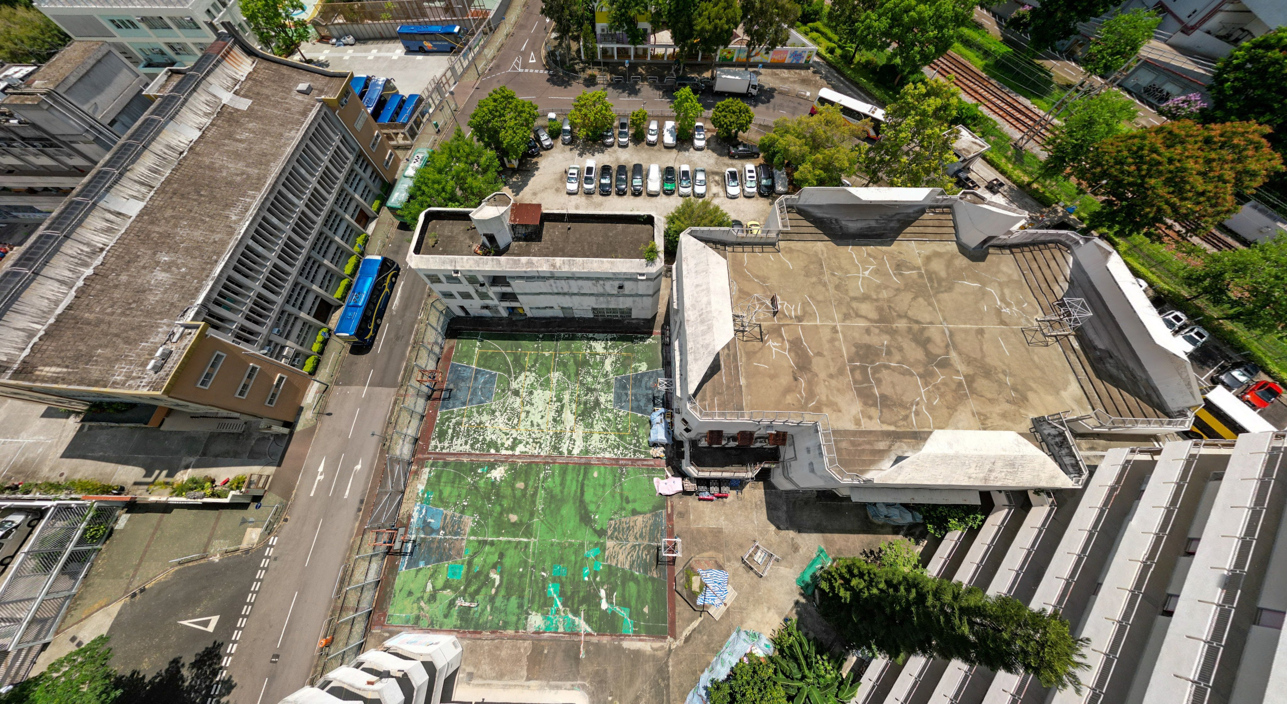 The site of the former Caritas Institute of Community Education in Sha Tin. Photo: Handout