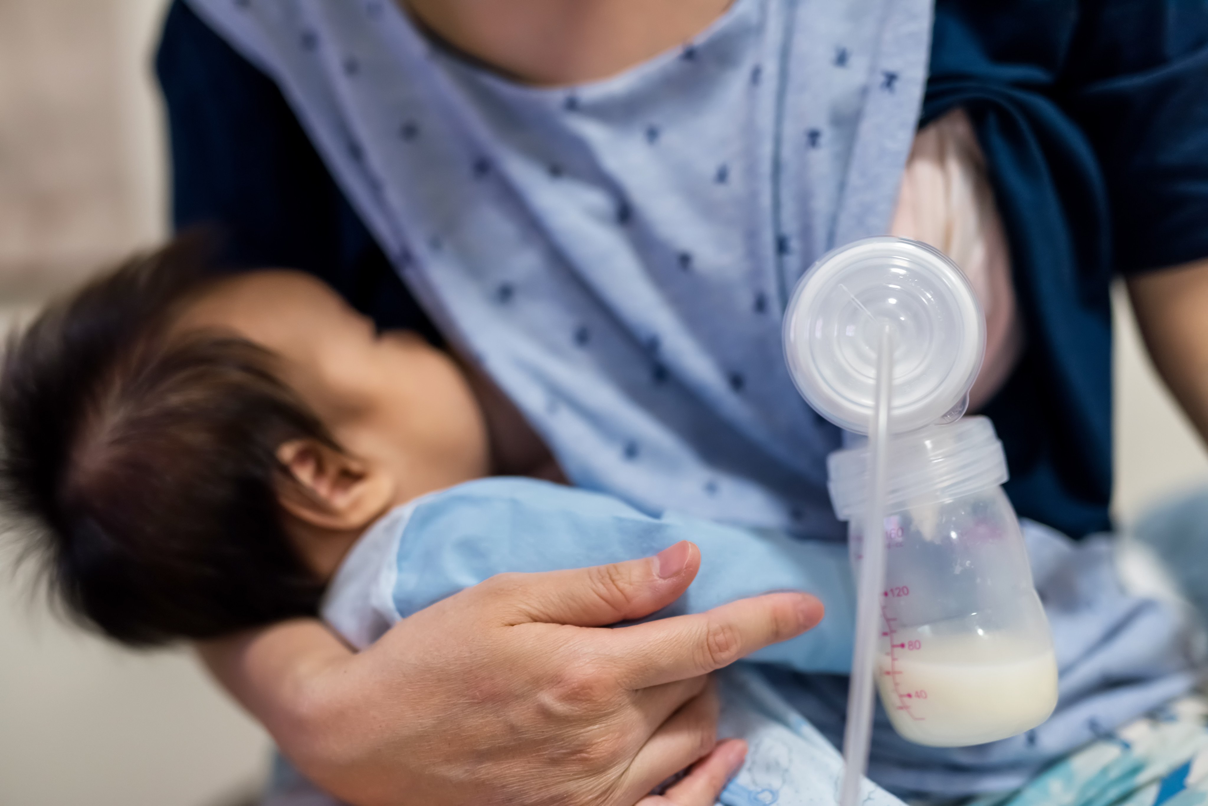 The breast milk bank’s director has said that breast milk is “the best food” for babies as it offers nourishment and various other health benefits. Photo: Shutterstock