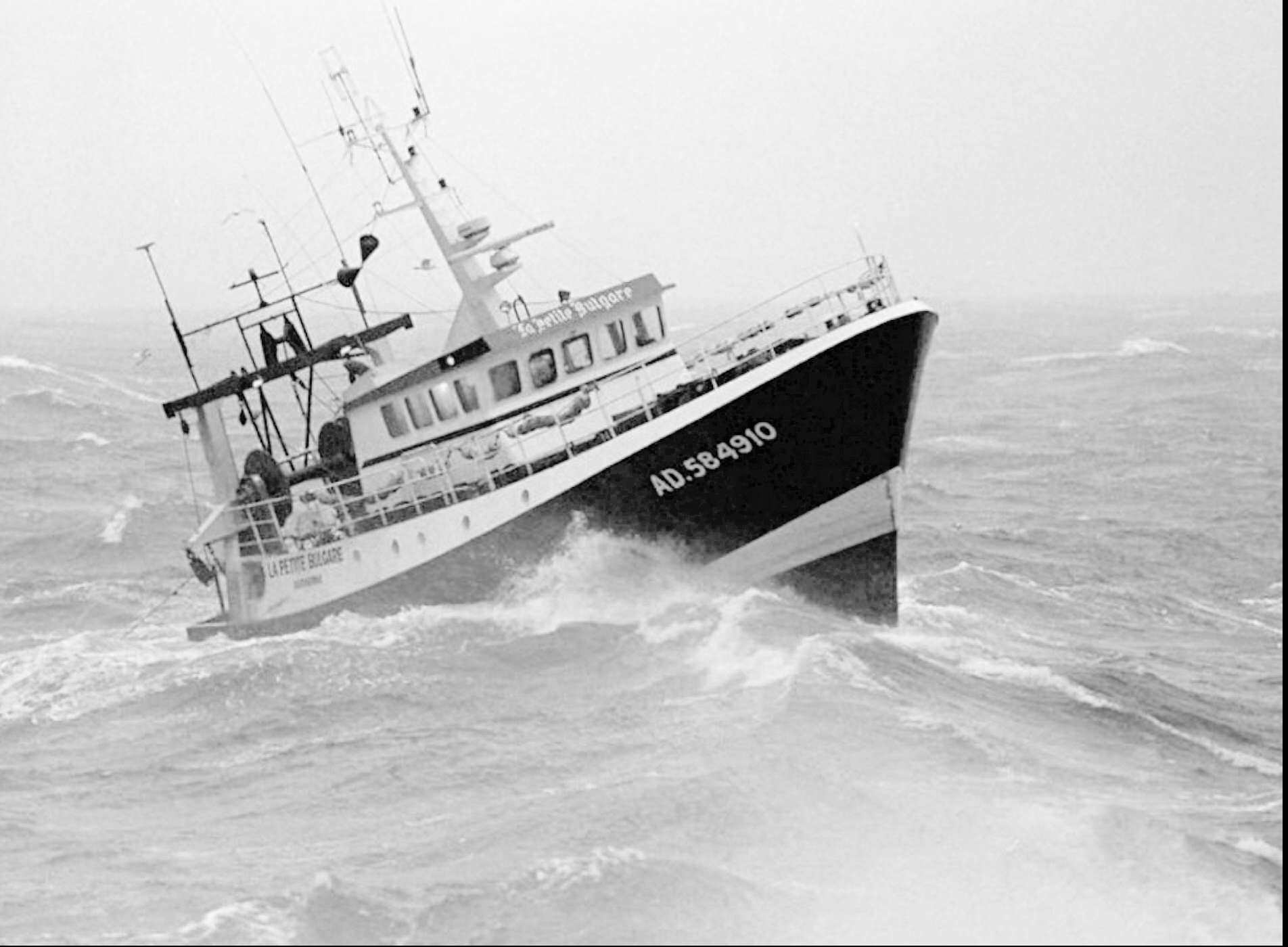 A trawler off the coast of Wales. The BBC is celebrating 100 years of broadcasts of The Shipping Forecast, which helped generations of sailors navigate the sometimes rough seas around Britain, and has inspired numerous artists. Photo: AP