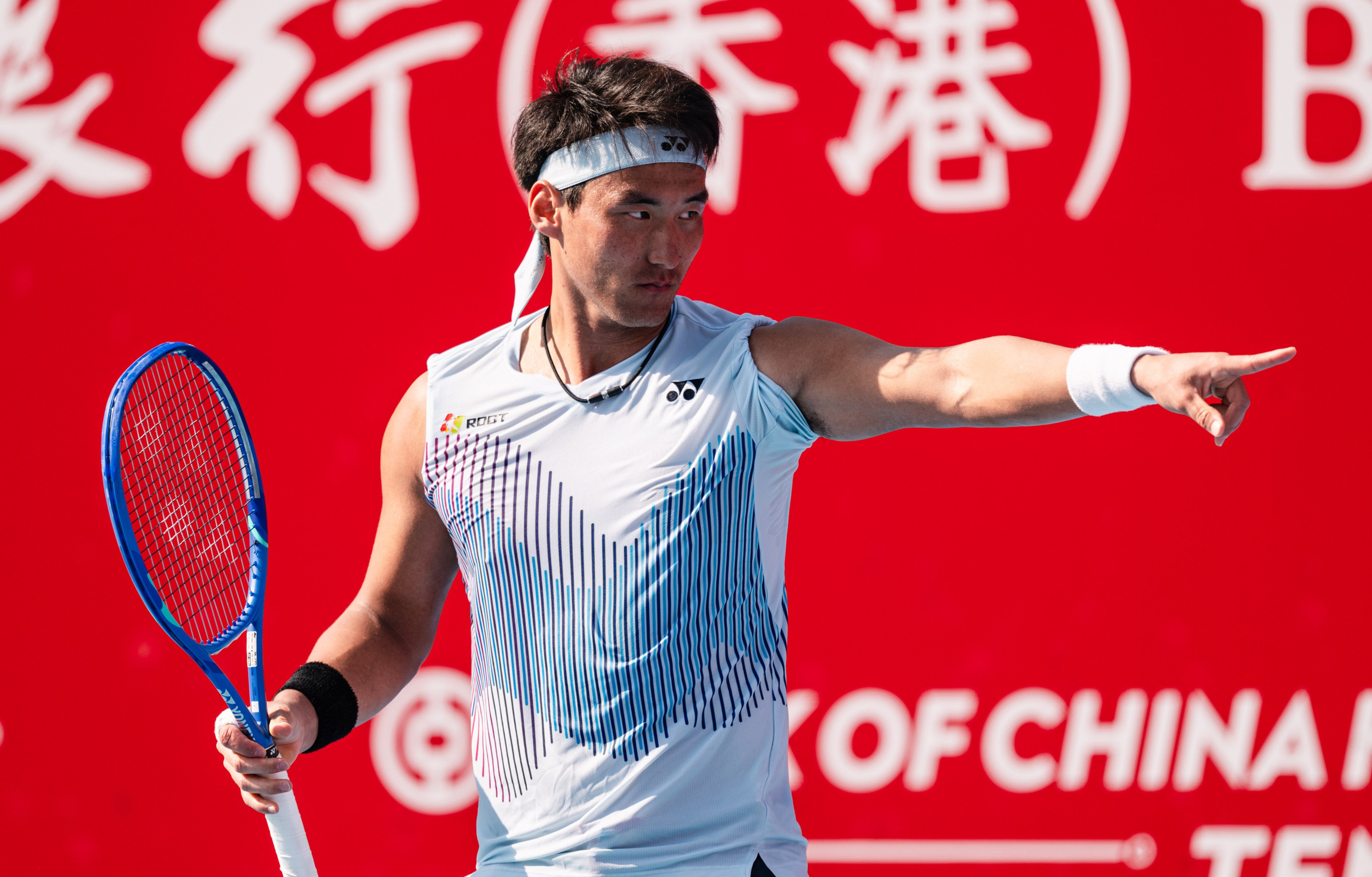 Bu Yunchaokete shone at the Beijing Open, reaching the final. Photo: Handout