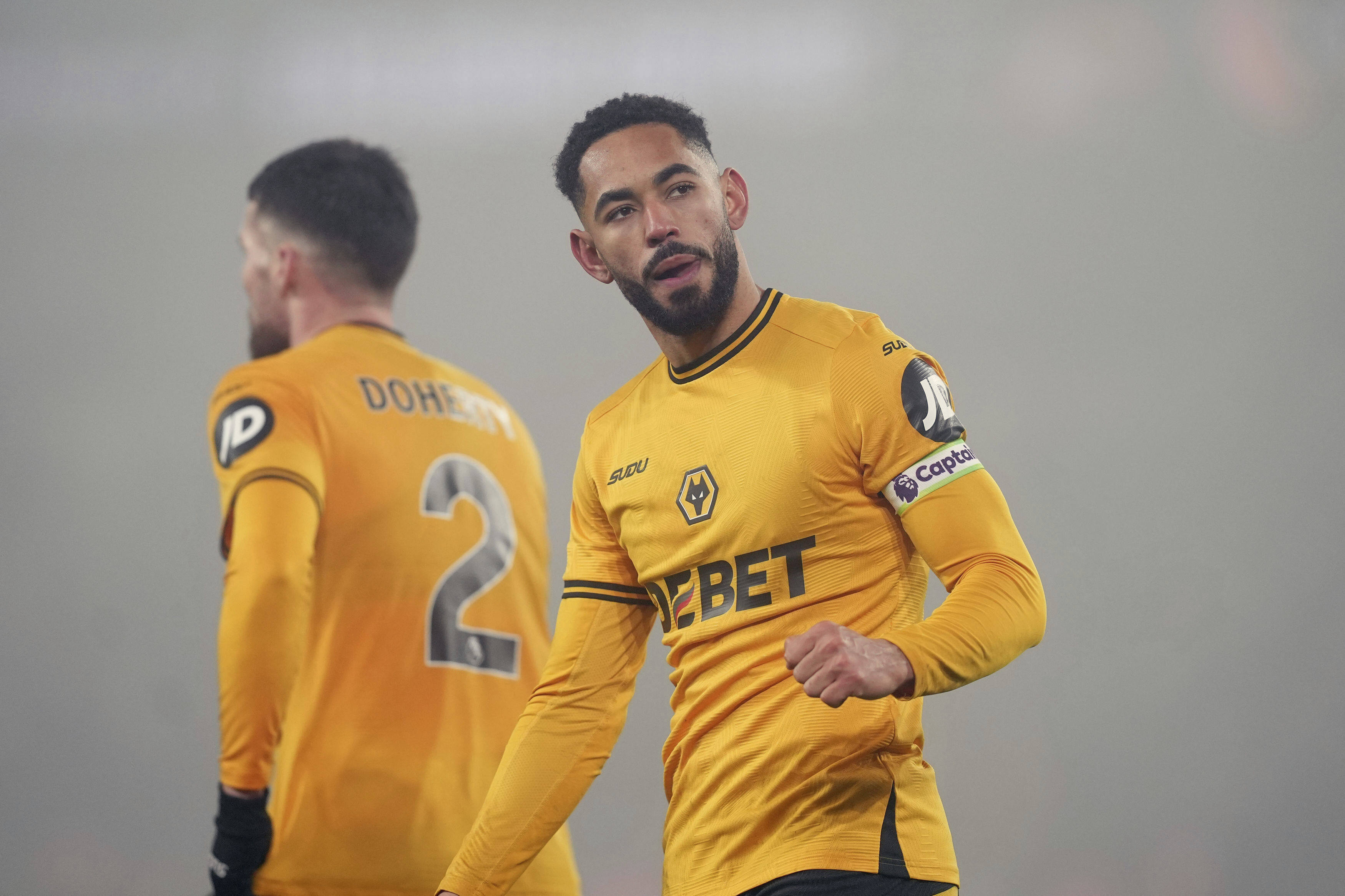 Wolverhampton Wanderers’ Matheus Cunha will be suspended for two matches after an incident with Ipswich Town security officials last month. Photo: AP