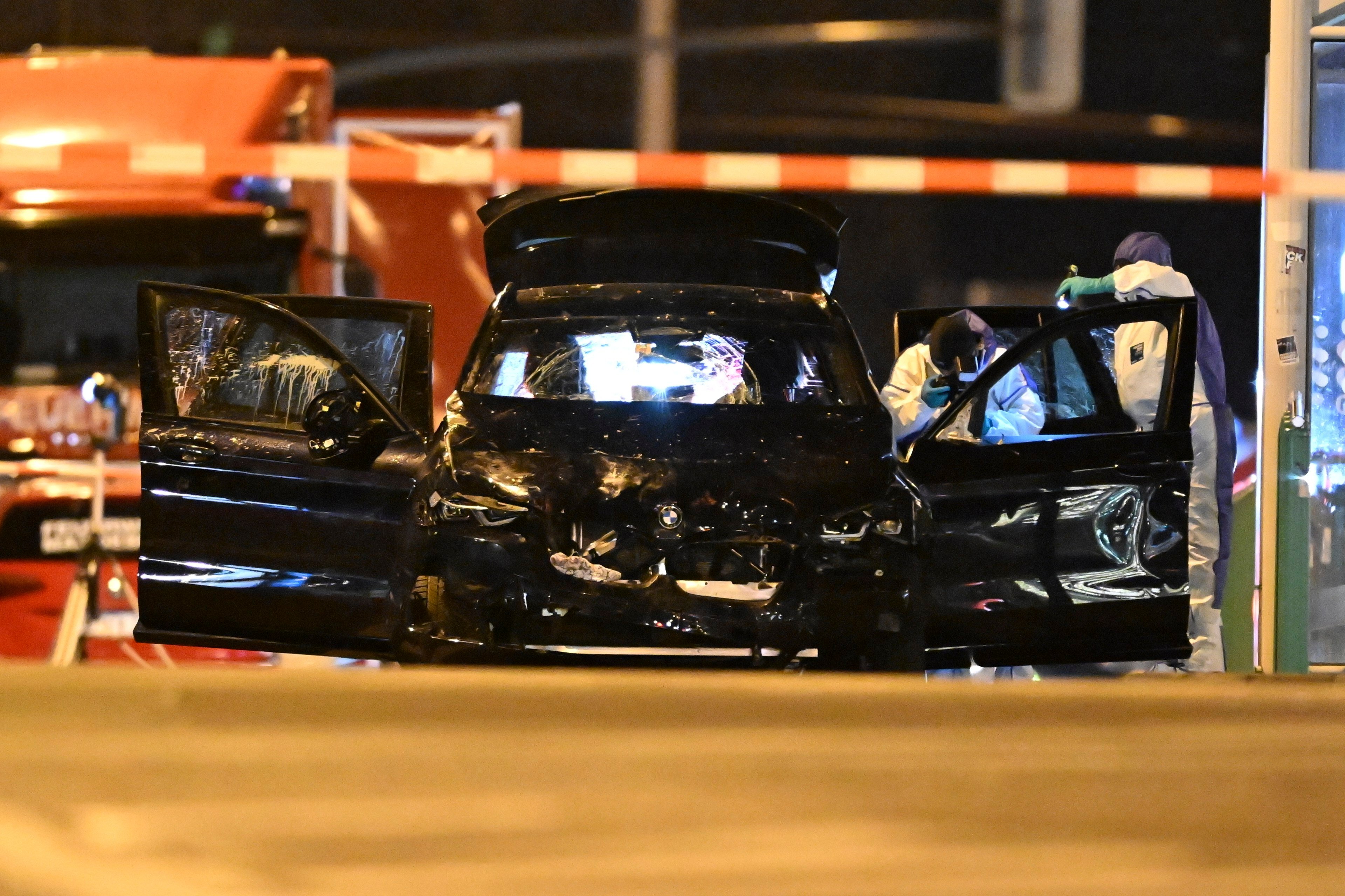 At least five people are killed and more than 200 were injured when a car slammed into a Christmas market in eastern Germany in December. Photo: dpa via AP