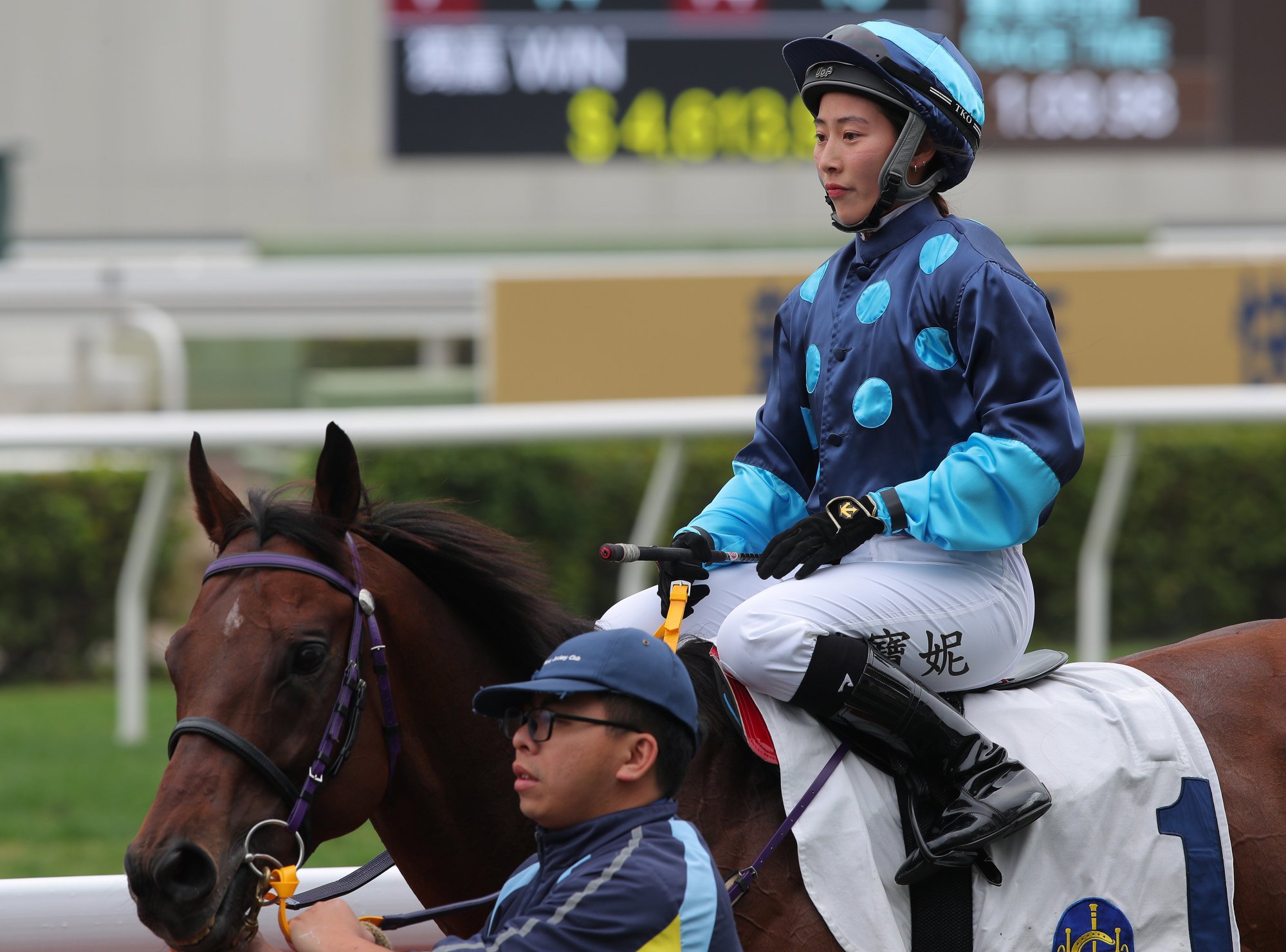 Britney Wong will ride Speedy Fortune on Sunday.