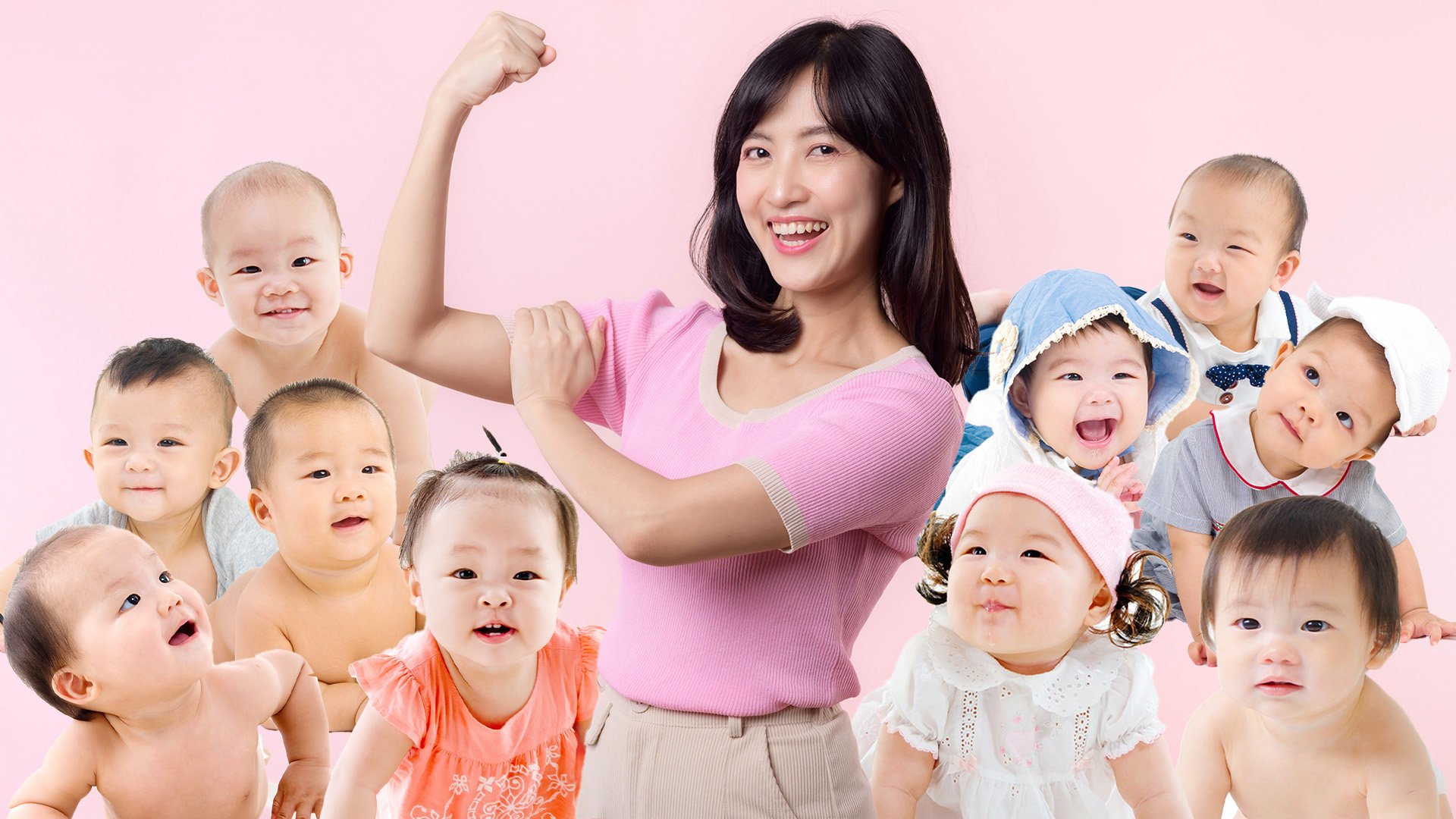 An academic in China has come under fire for claiming women who have 10 children can live to be 100 years old. Photo: SCMP composite/Shutterstock