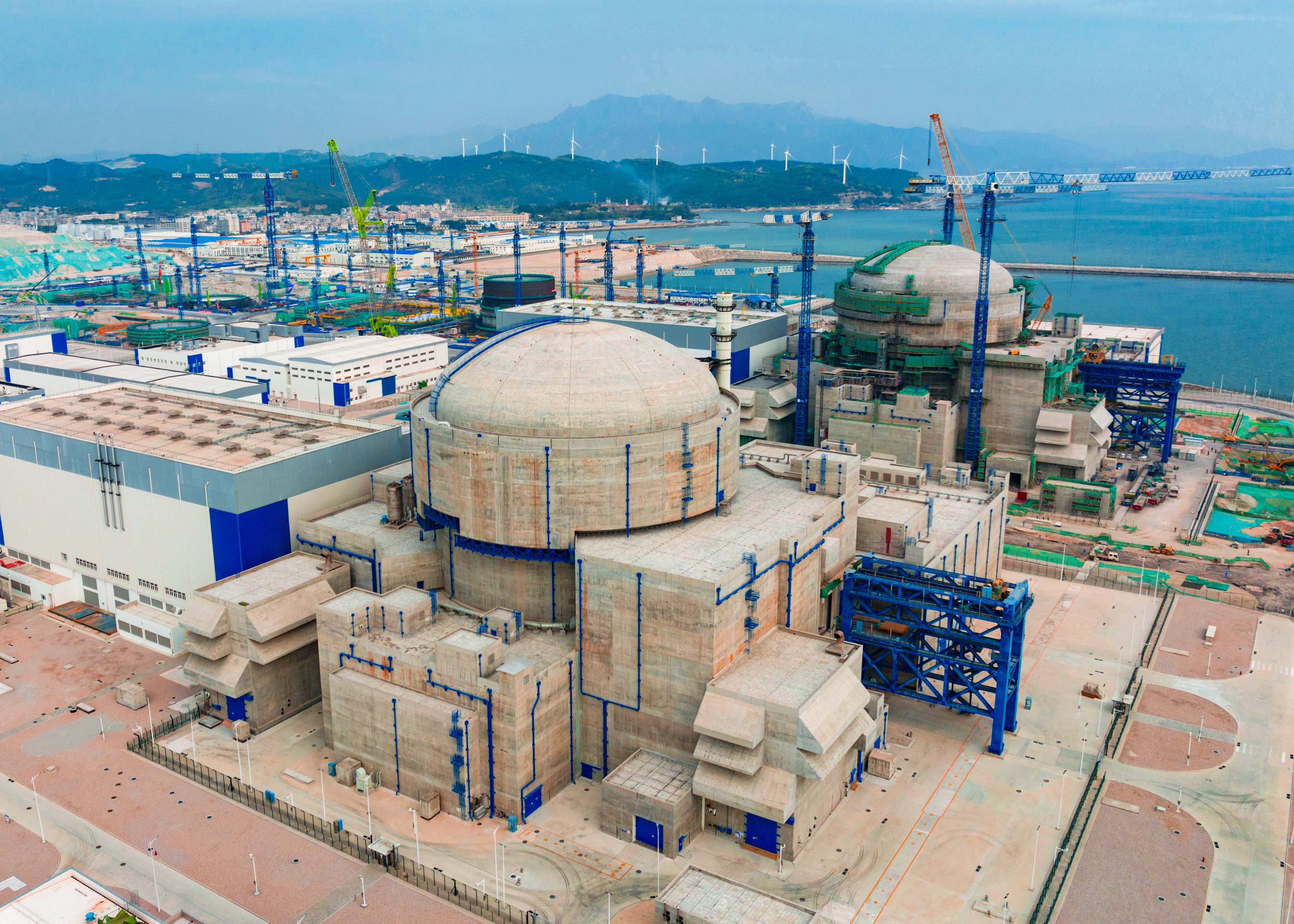 The first reactor at the Zhangzhou nuclear plant in southeastern China’s Fujian province. The reactor went into commercial operation on New Year’s Day. Photo: Xinhua