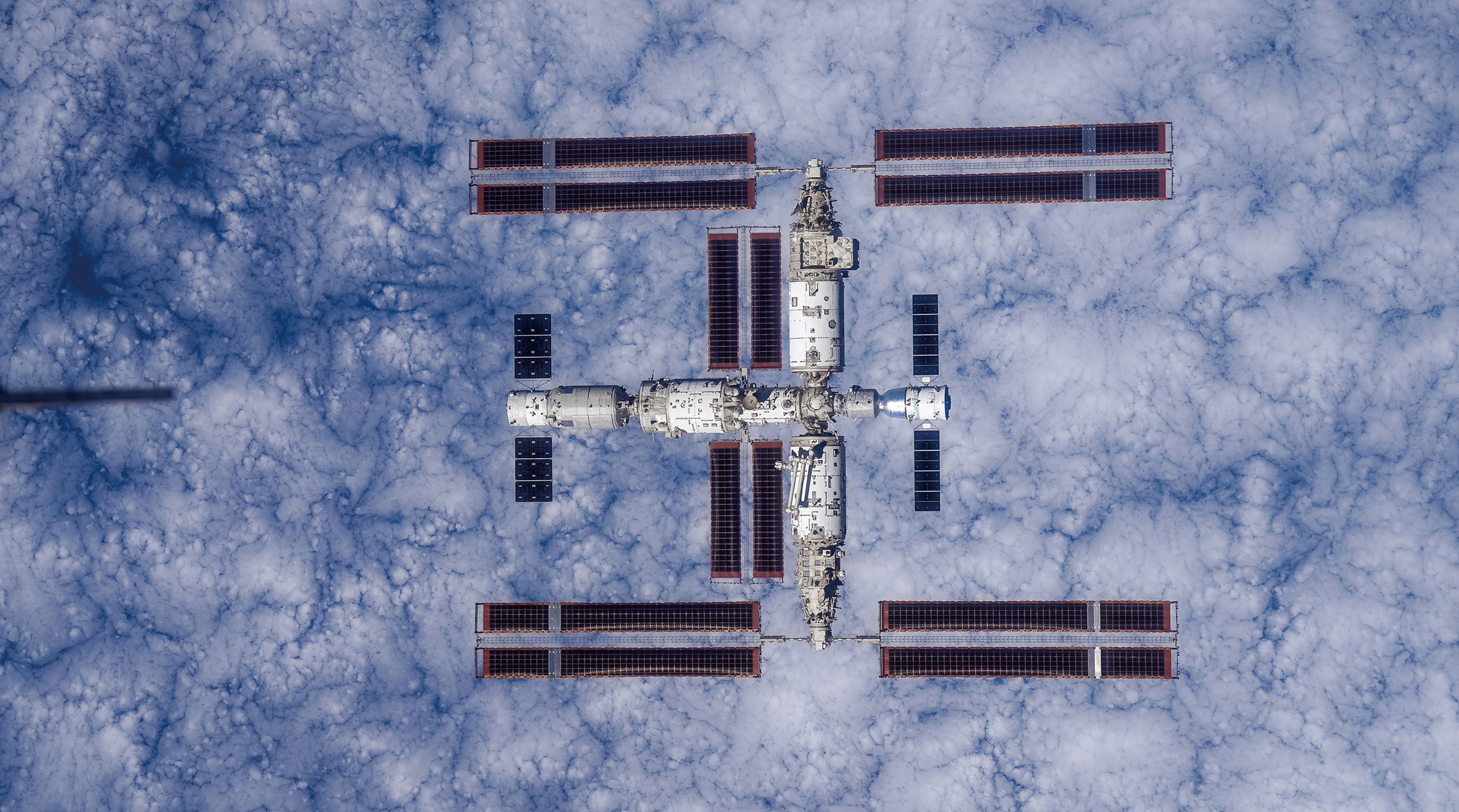 China’s Tiangong space station was vital in conducting the experiments that led to the scientific breakthrough. Photo: CMSA