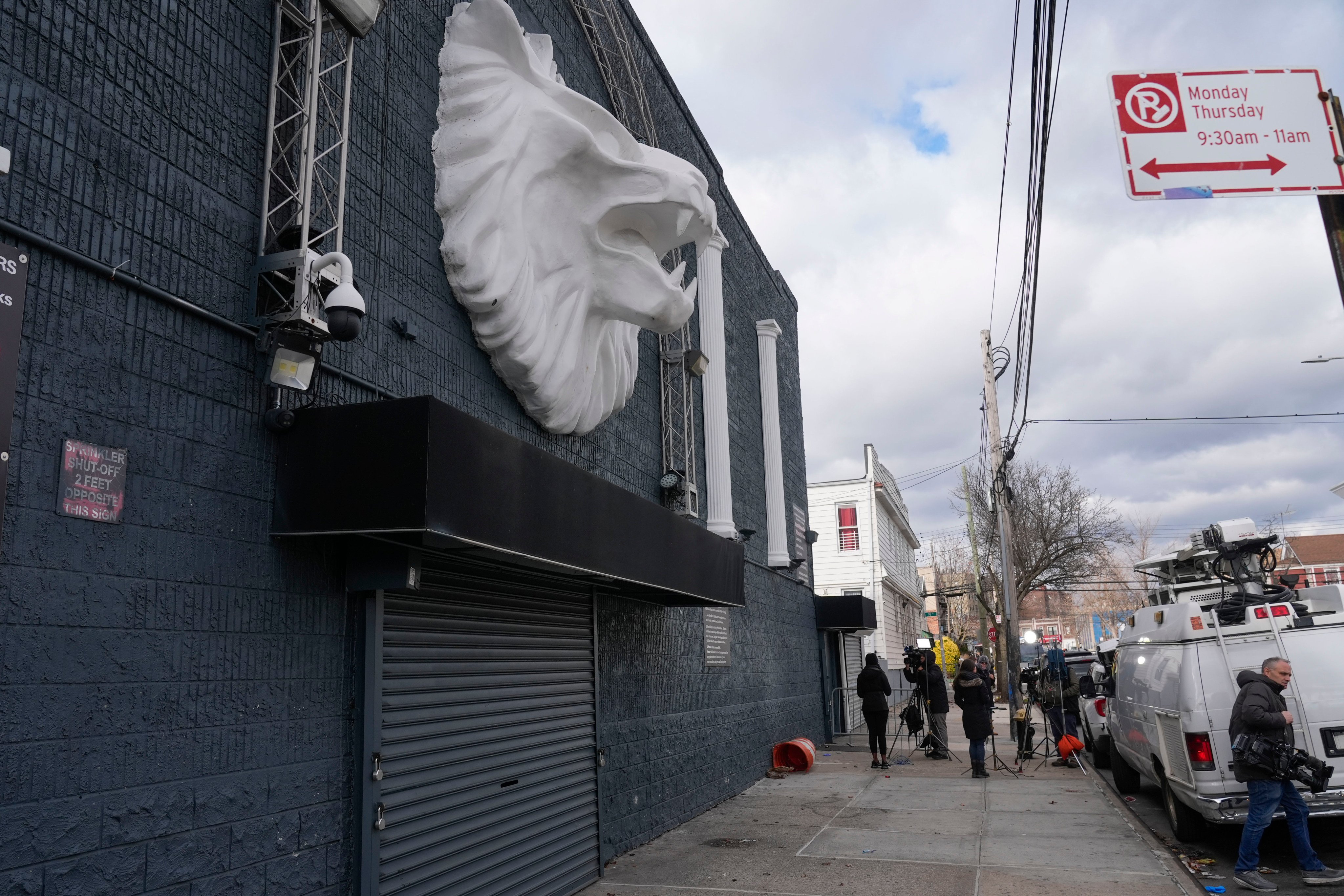 The nightclub Amazura, in the Queens borough of New York. Photo: AP