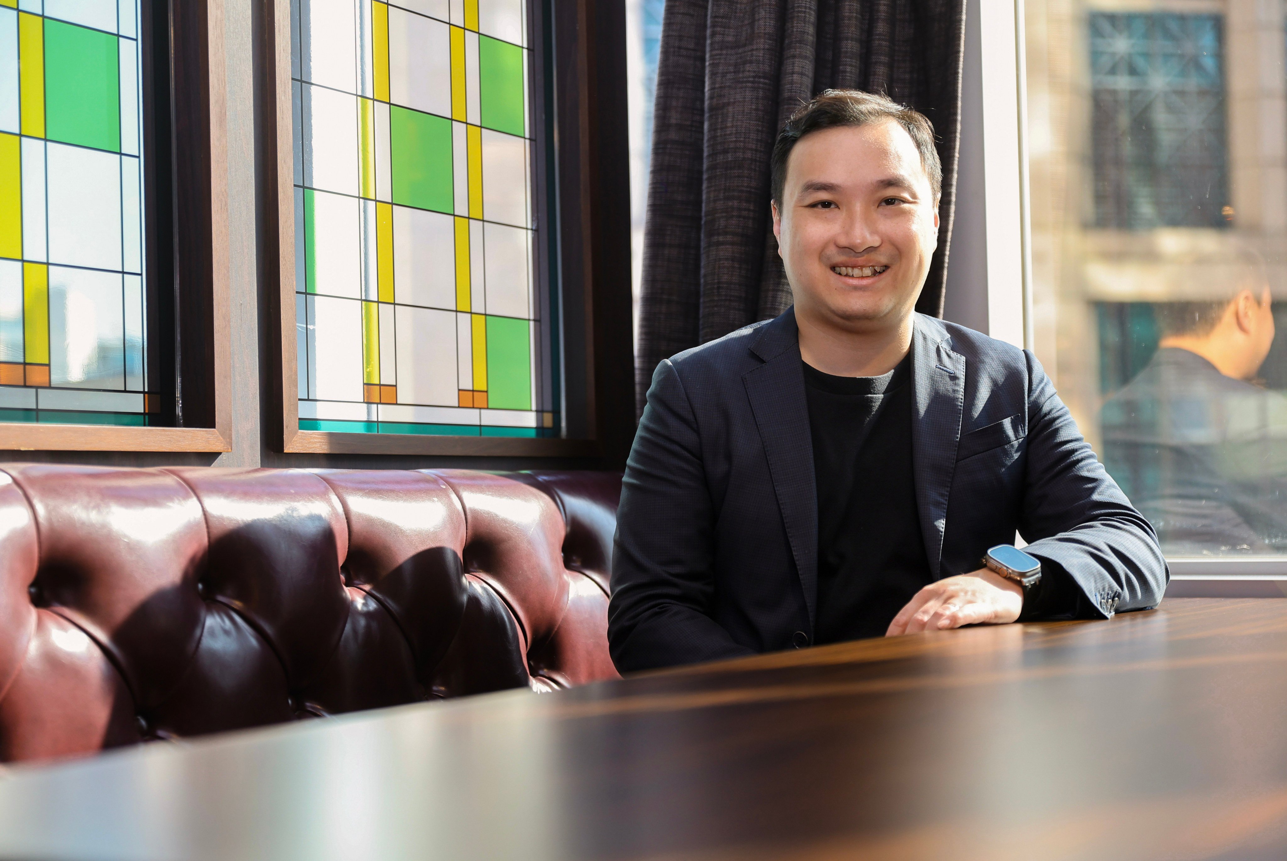 Cheney Cheng, co-founder and CEO of Arbor, poses at the Post’s office in Causeway Bay on January 3, 2025. Photo: Edmond So