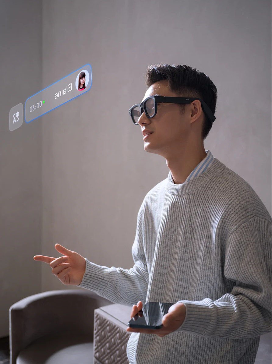 AR glasses developer RayNeo has struck a partnership with Alibaba Cloud. Photo: Handout