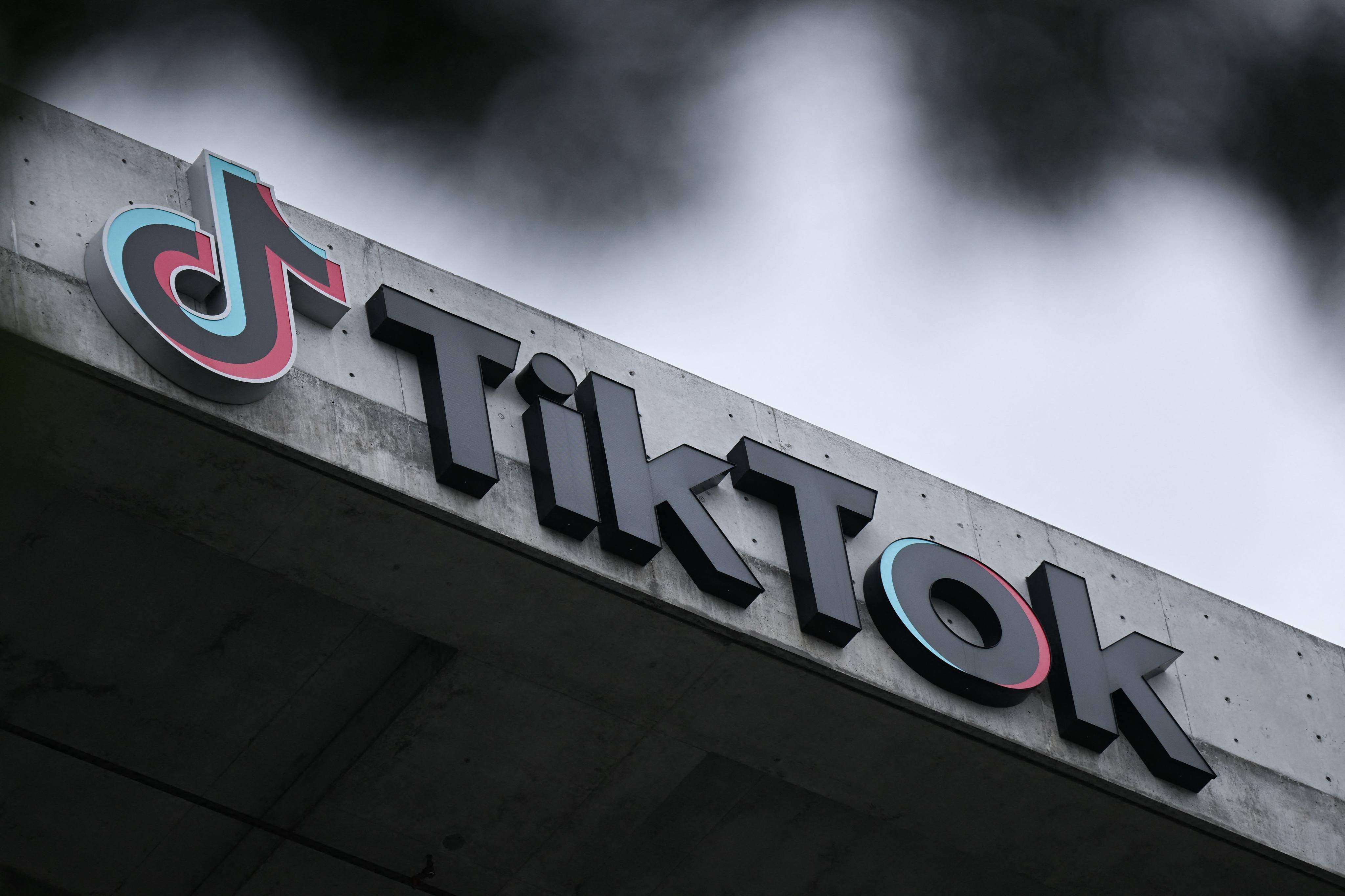 TikTok’s company offices in Culver City, California. Photo: AFP