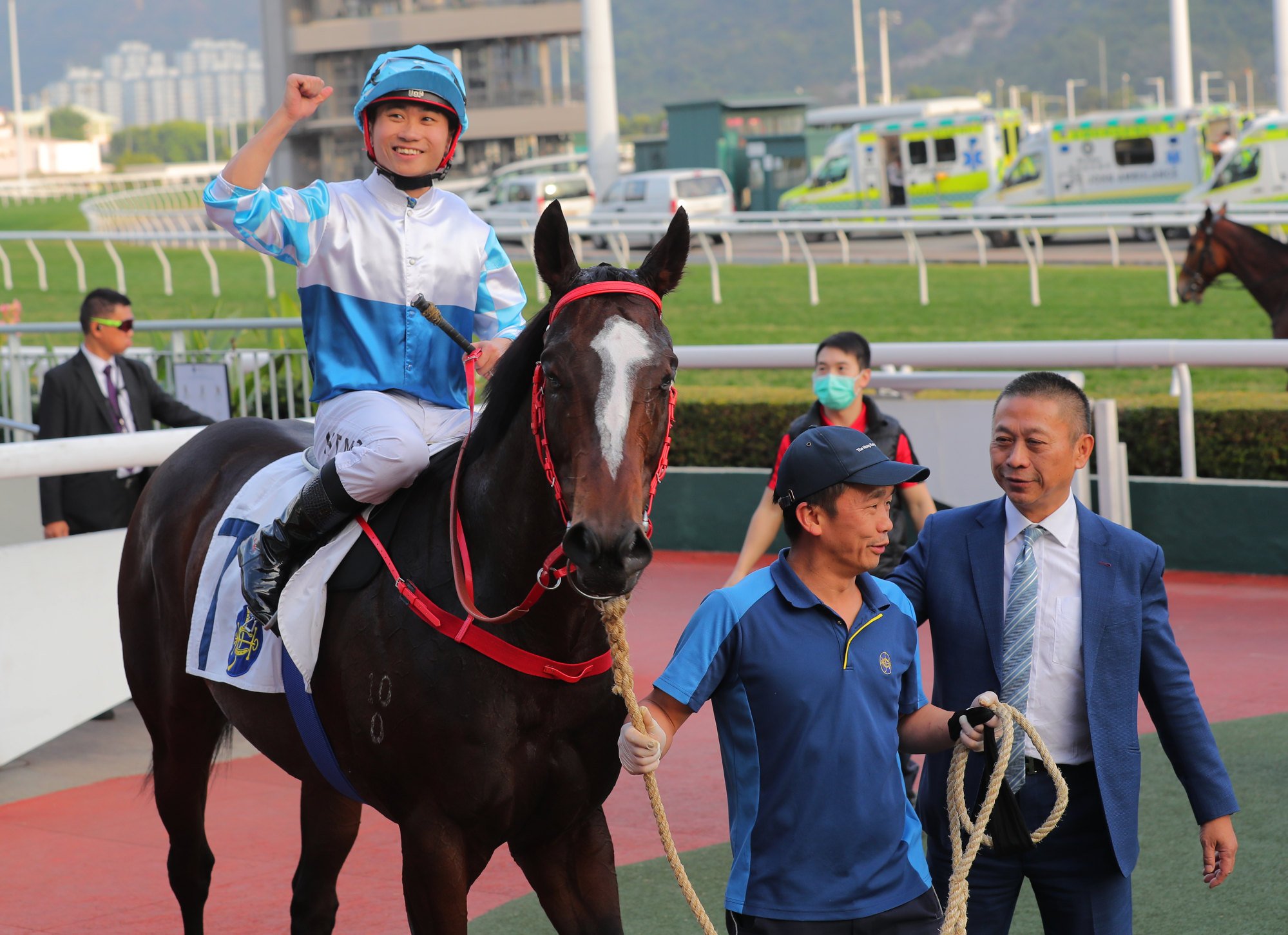 Dylan Mo is all smiles following Super Legends’ Class Three success.