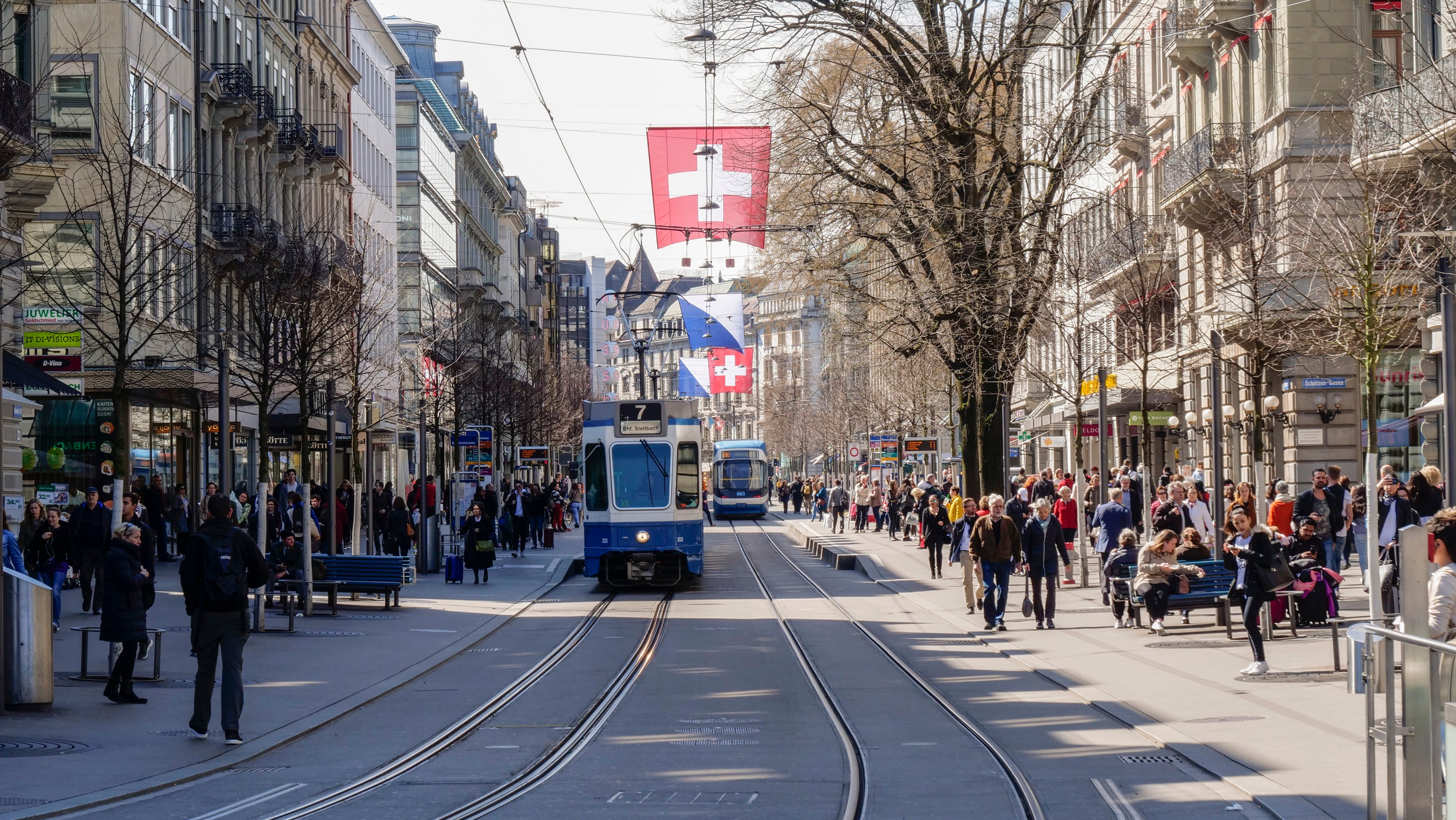 Switzerland’s political neutrality has been called into question after the country opted to join other Western nations in sanctioning Russia. Photo: Getty Images