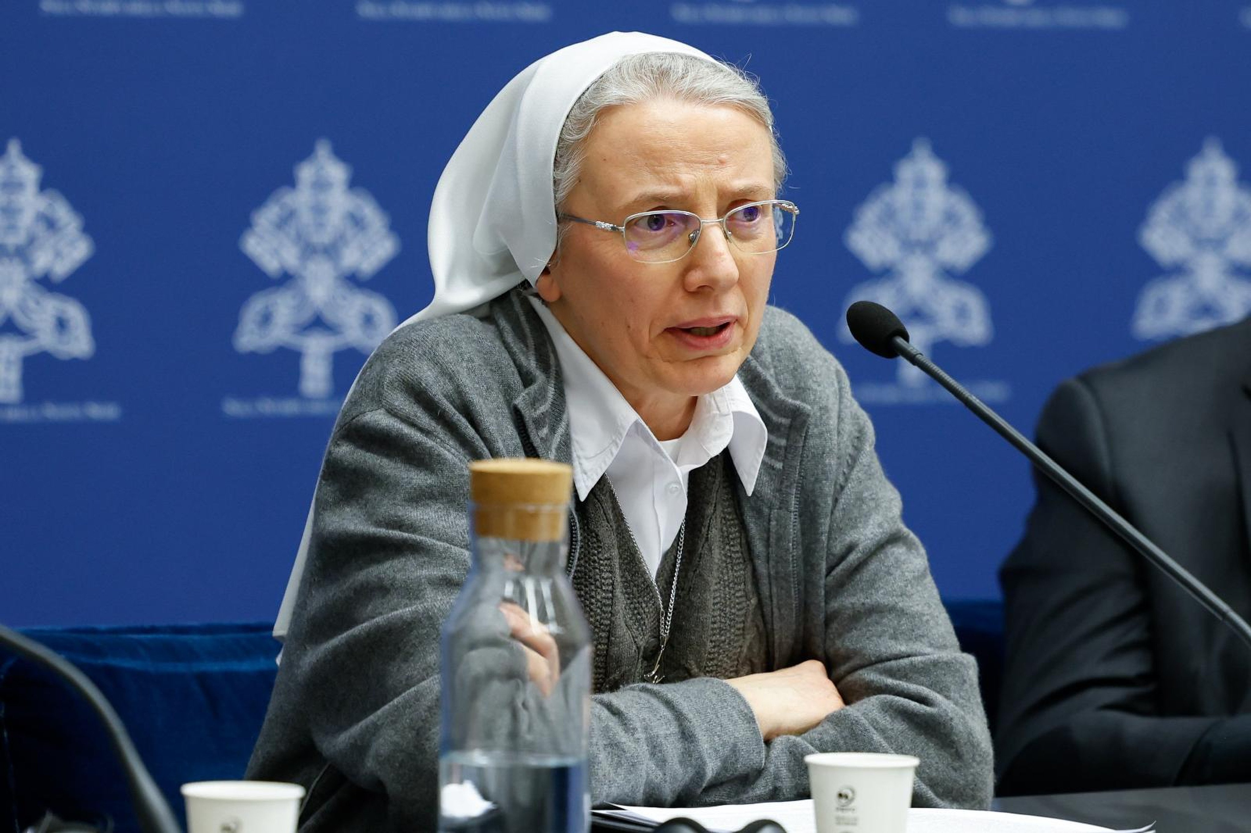 Pope Francis, for the first time, nameD a woman as prefect of a Vatican dicastery -- Consolata Missionary Sister Simona Brambilla. Photo: Catholic News Service