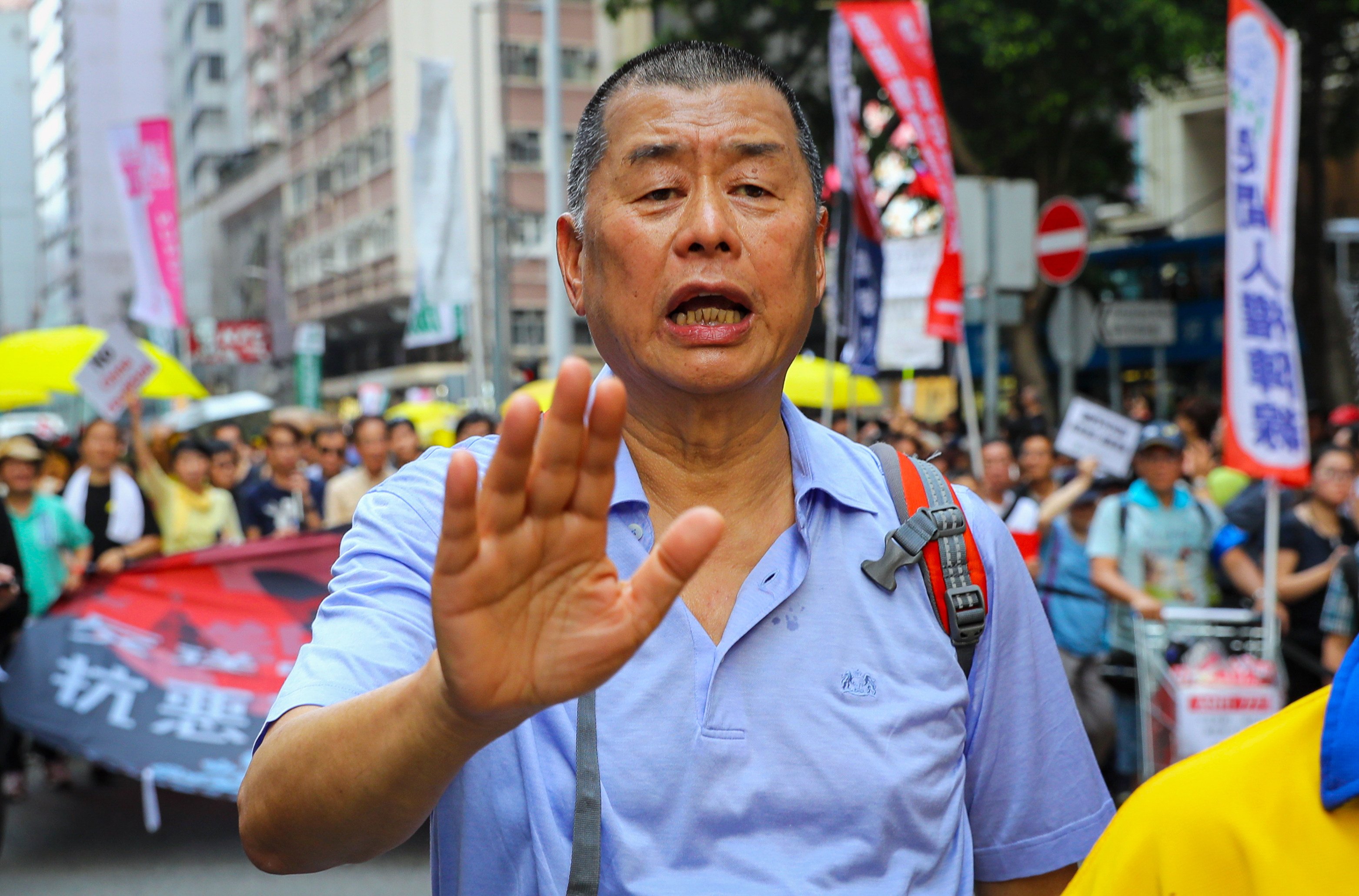 Jimmy Lai is contesting two conspiracy charges of collusion with foreign forces and a third of conspiracy to print and distribute seditious publications. Photo: Edmond So