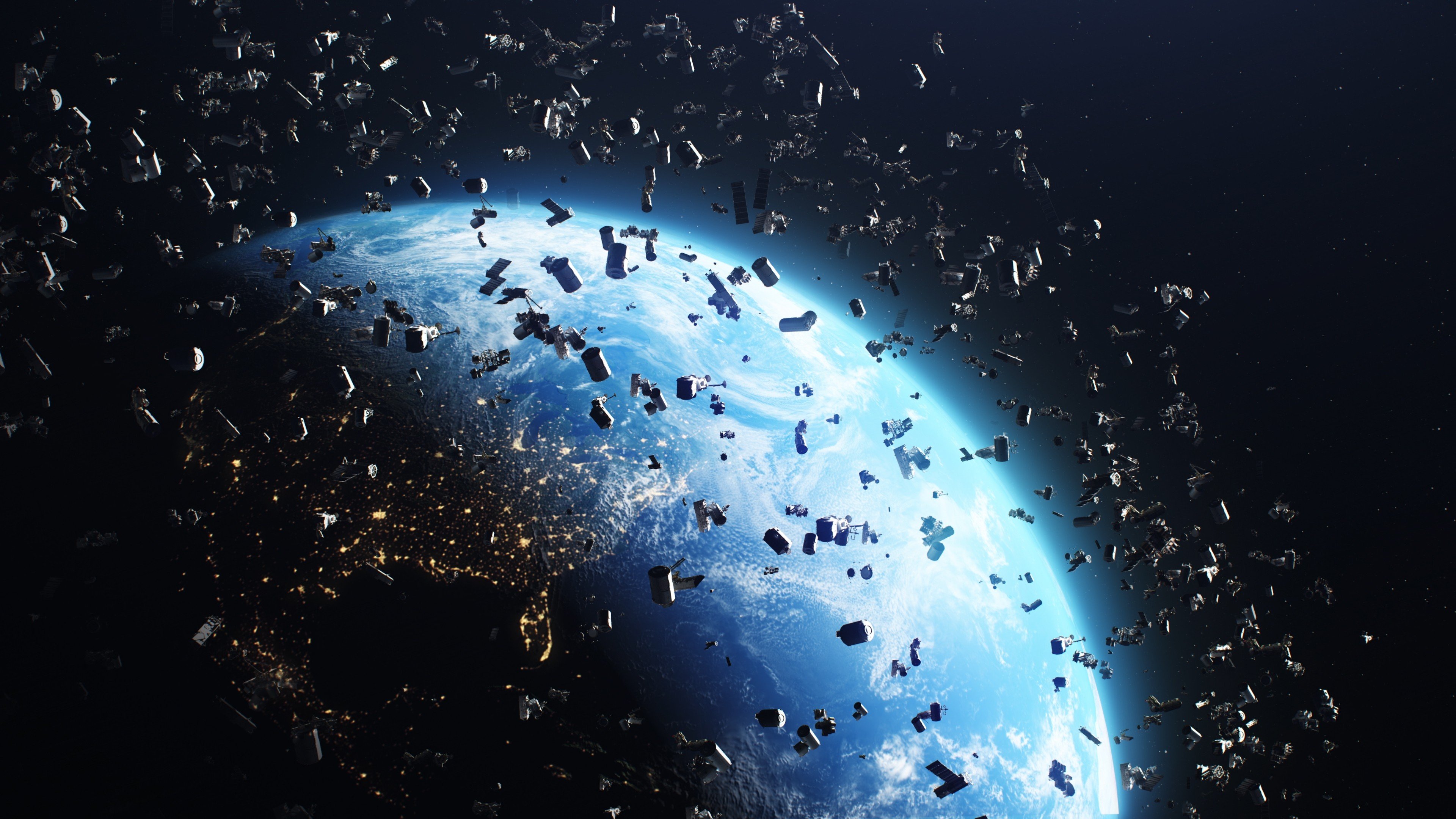 Space debris: a growing threat to our future in space. Photo: Shutterstock