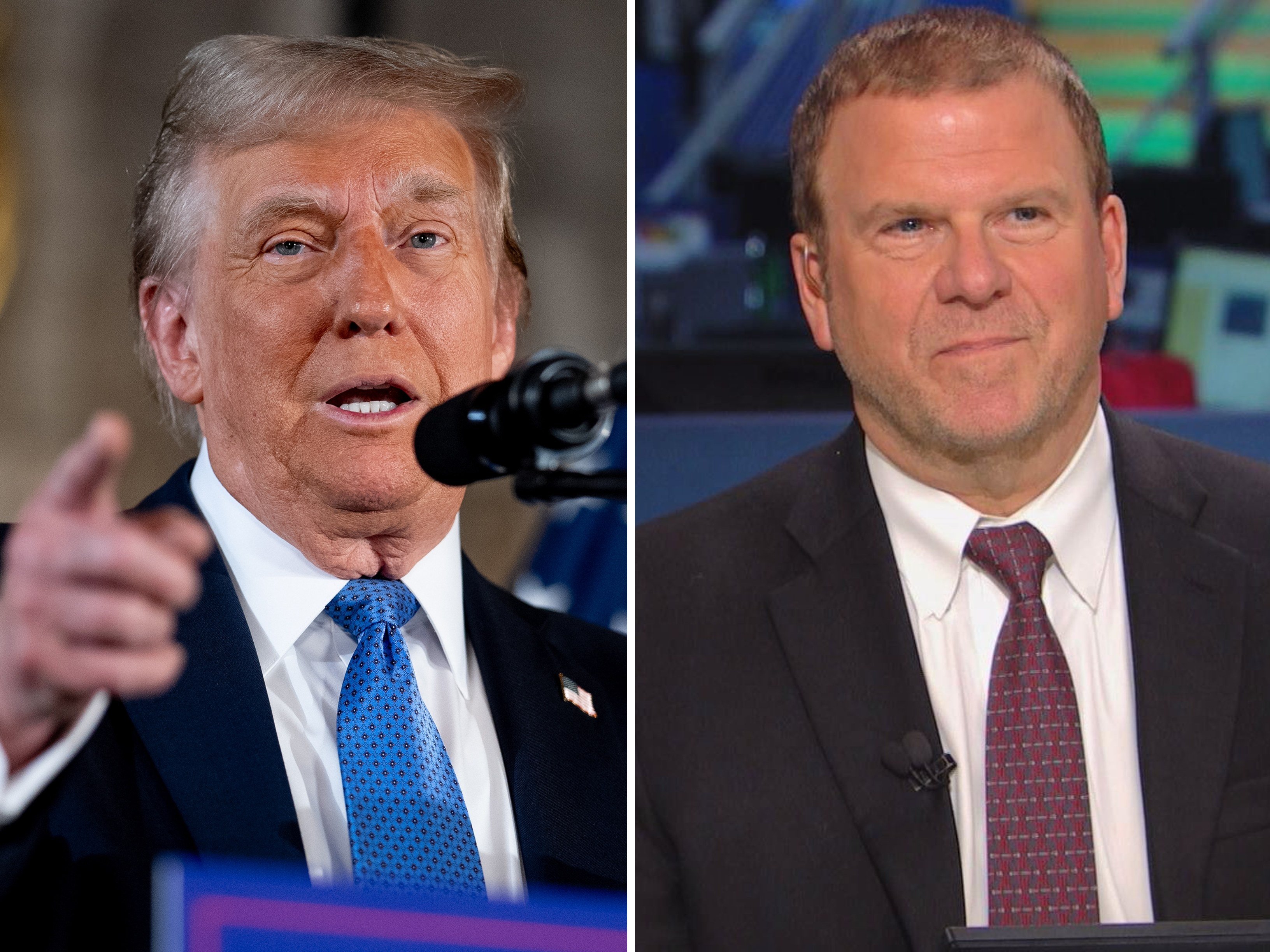 US president-elect Donald Trump has picked billionaire Tilman Fertitta (right) as US ambassador to Italy. Photos: Getty Images/TNS, @tilmanfertitta/Instagram