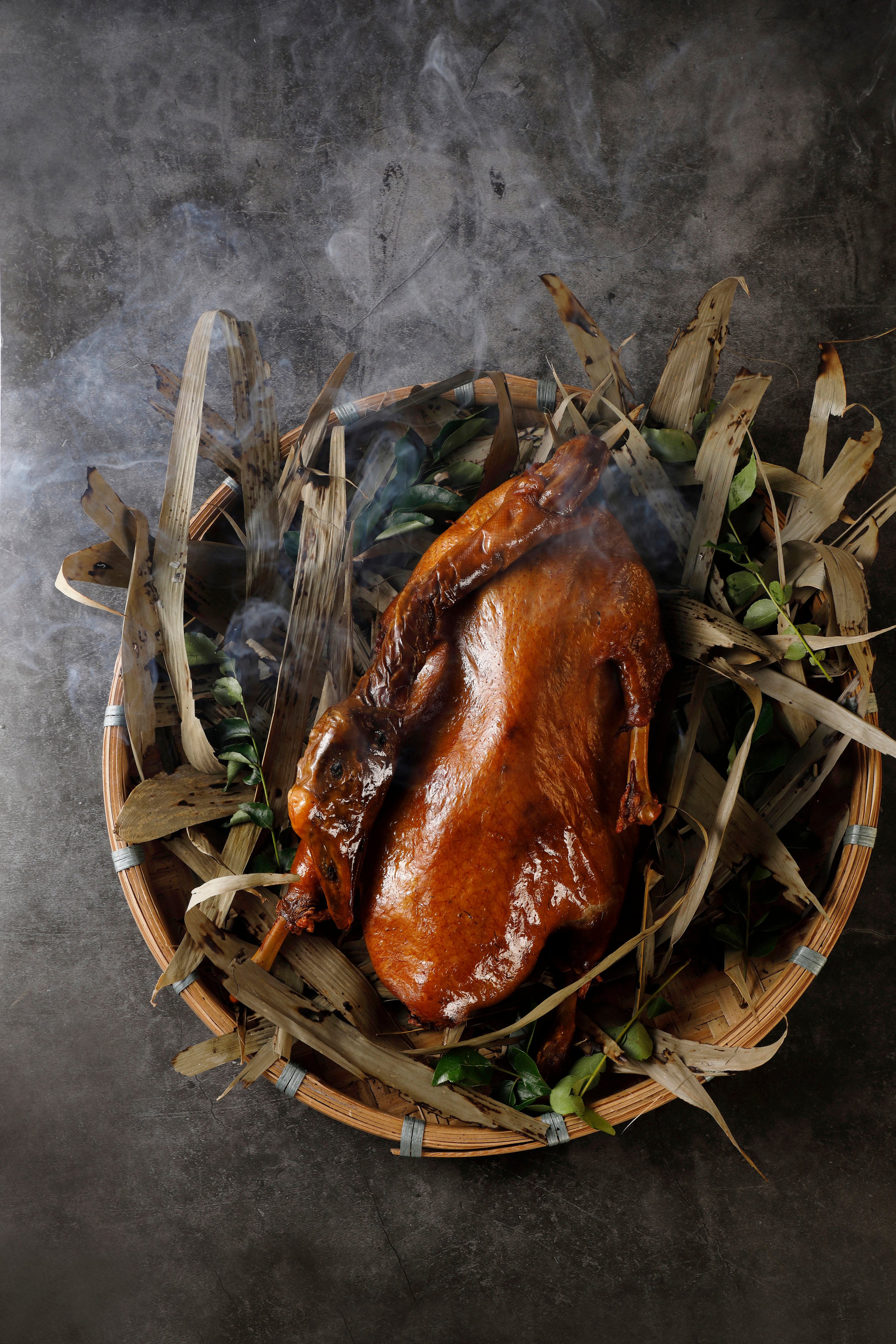 Smoked camphor goose at The Chairman. The Hong Kong restaurant earned a third diamond in the Black Pearl Restaurant Guide 2025 published by Meituan, which rates 37 restaurants in the city. Photo: The Chairman