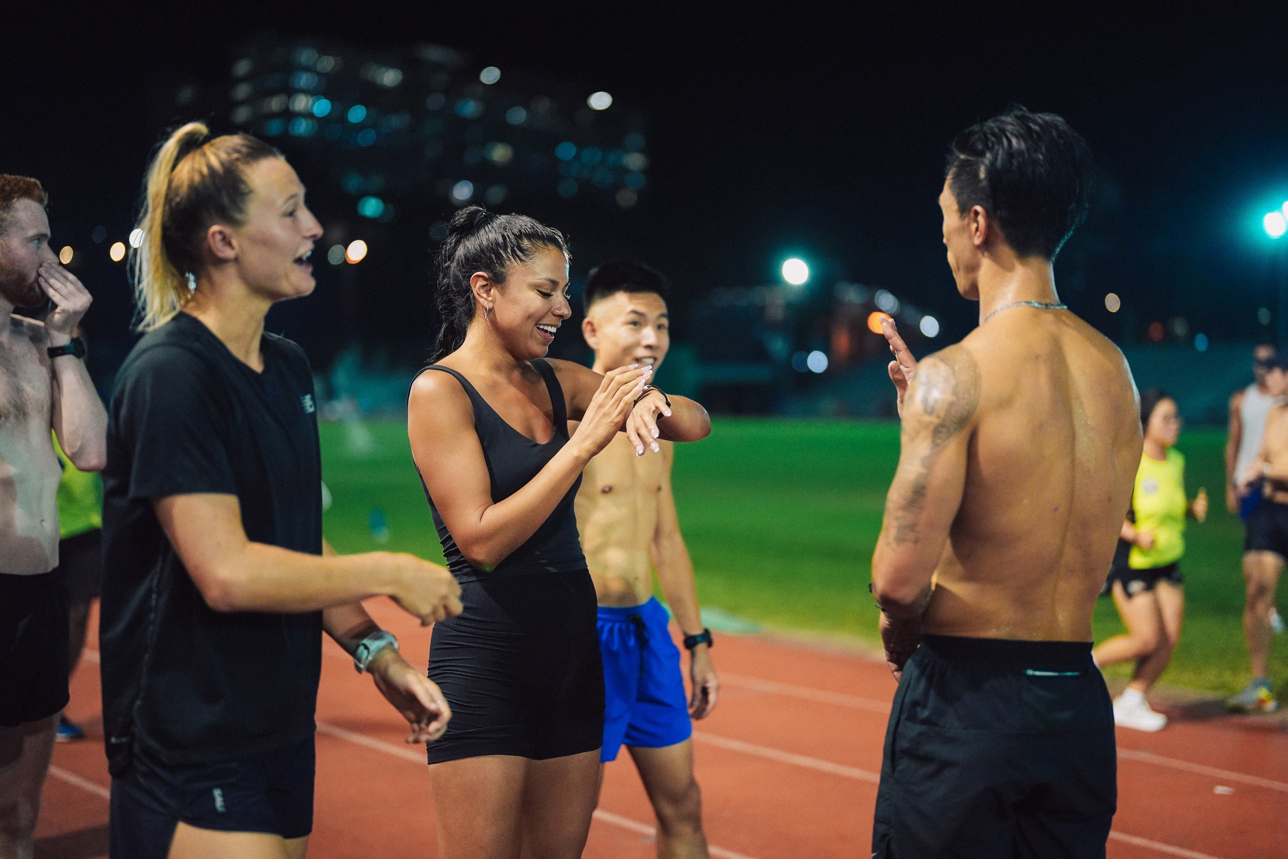 Various run clubs have become hook-up hotspots in recent years. Photo: Kin Ho for DOP Training Club