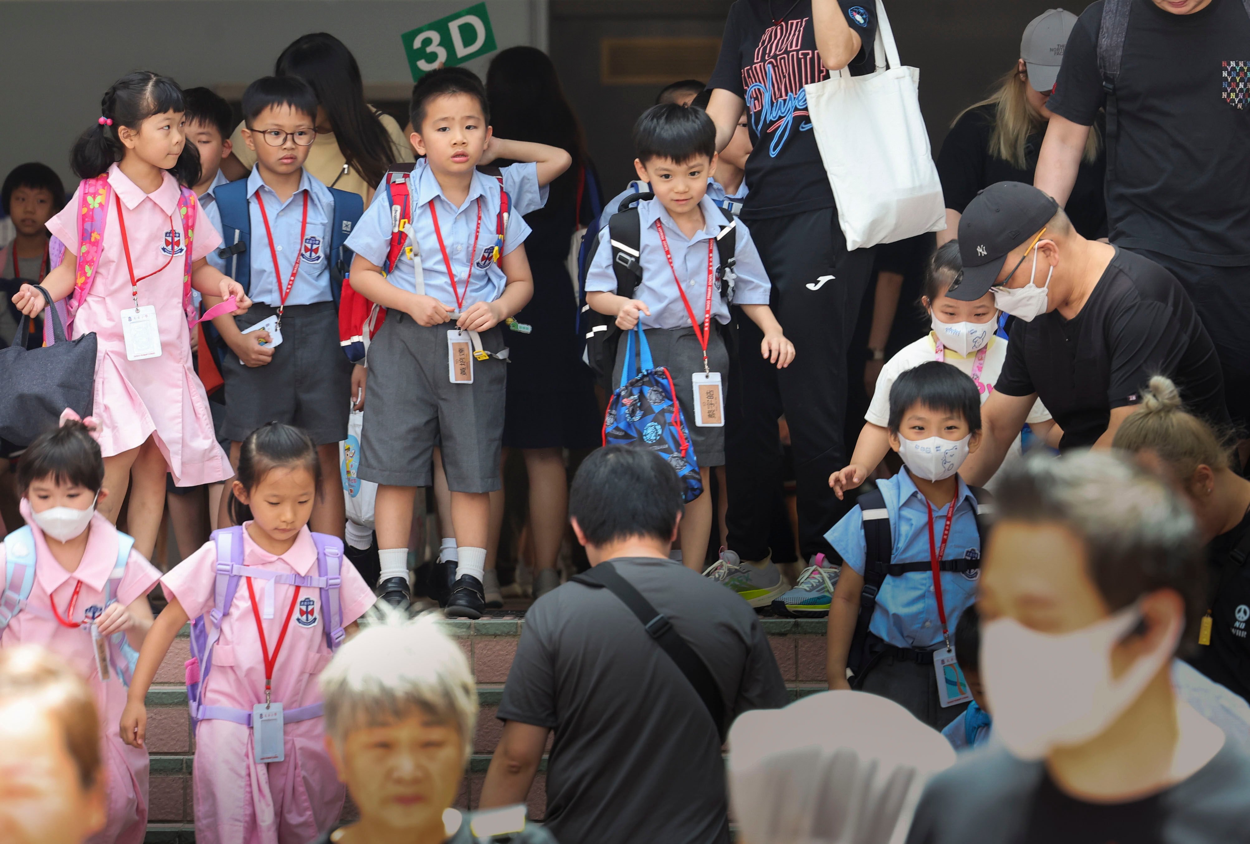 Pupils at Taikoo Primary School in Quarry Bay. Photo: Dickson Lee