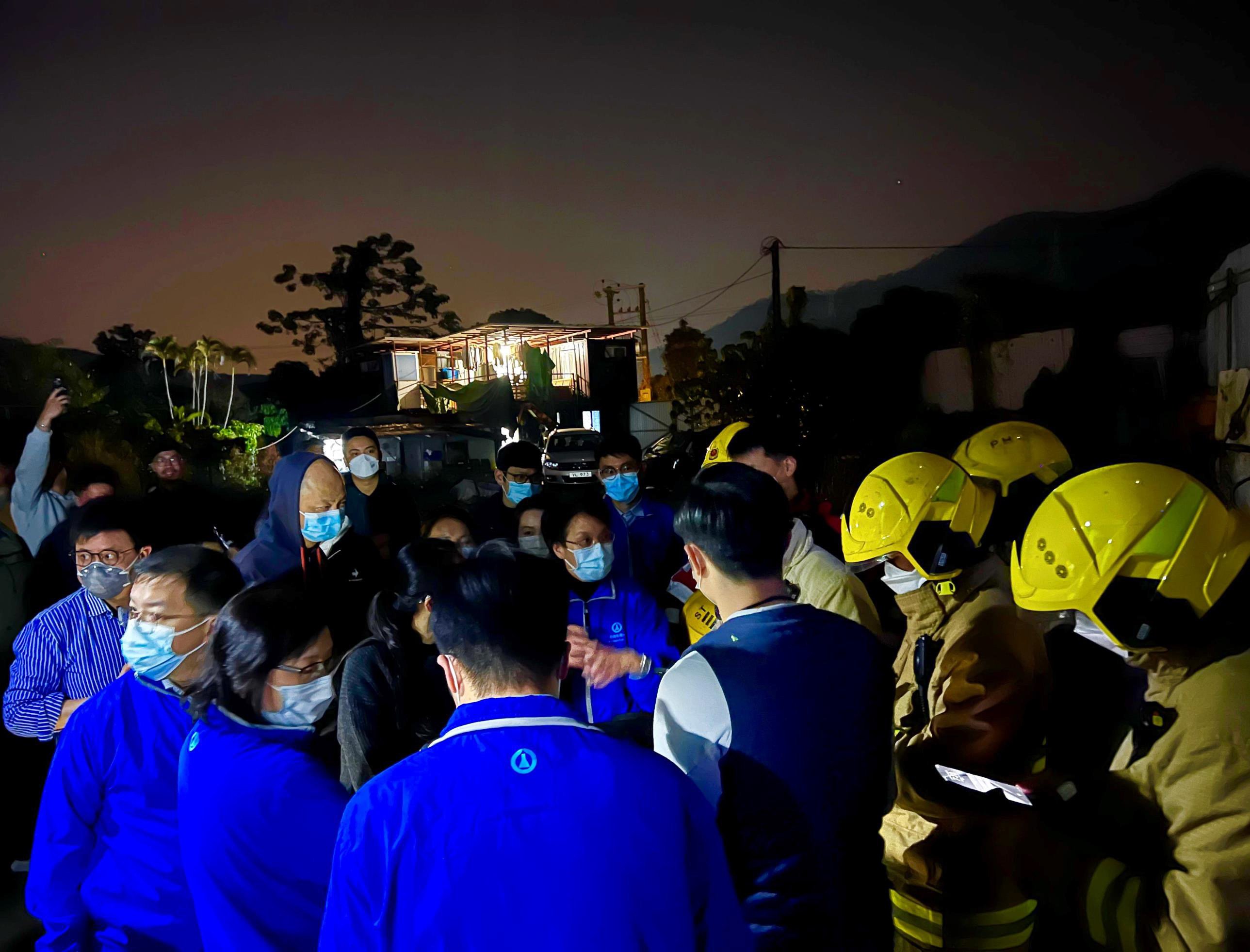 Police have seized raw materials for making drugs that could produce 35kg of Ice in Lok Ma Chau. Photo: Handout