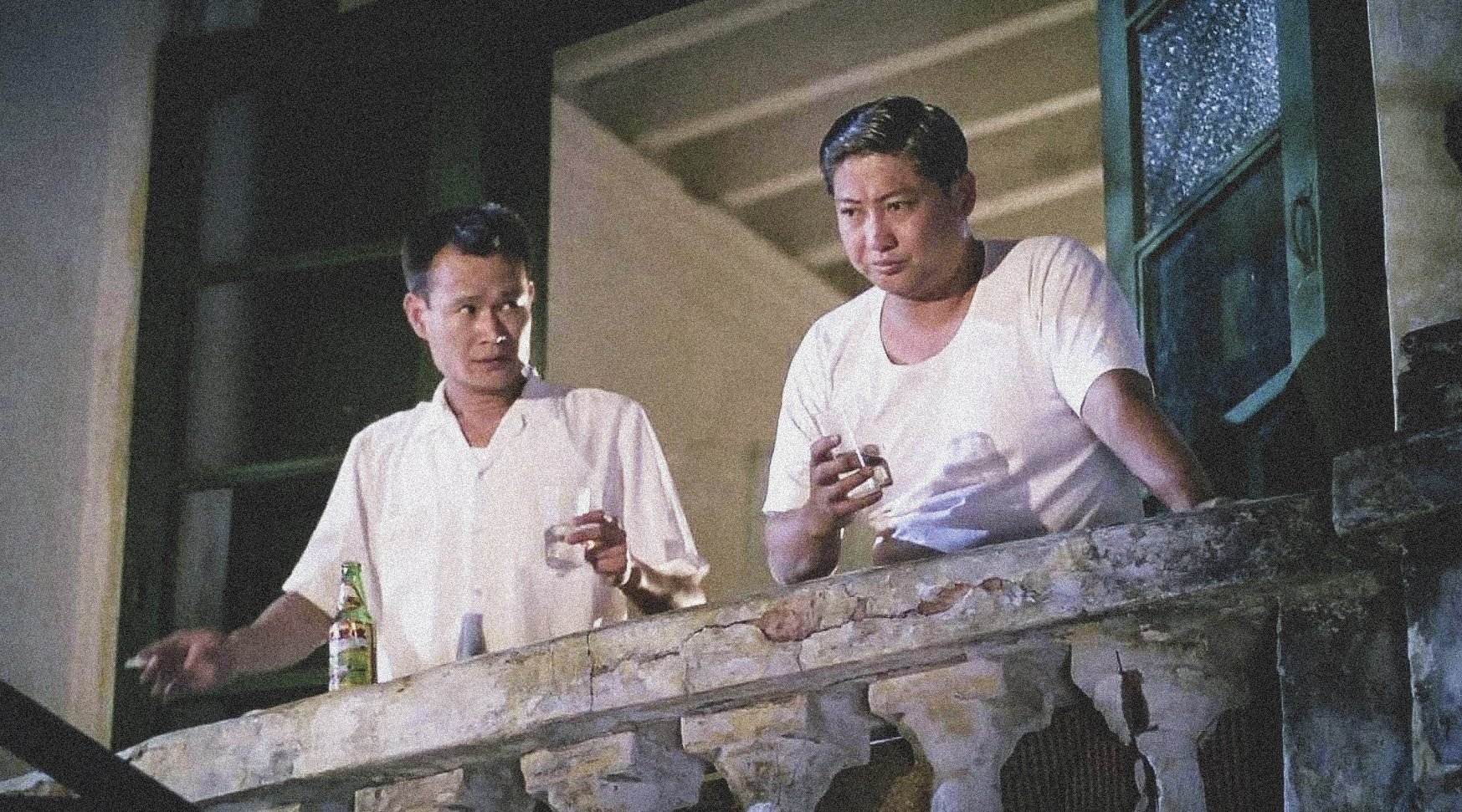 Lam Ching-ying and Sammo Hung in a still from Painted Faces. Photo: Celestial Pictures