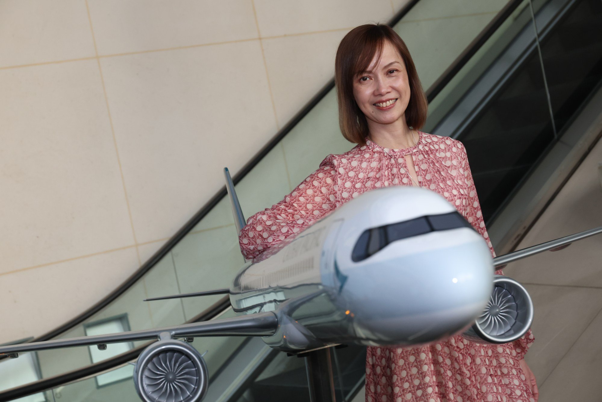 Cathay chief customer and commercial officer Lavinia Lau. Photo: Edmond So