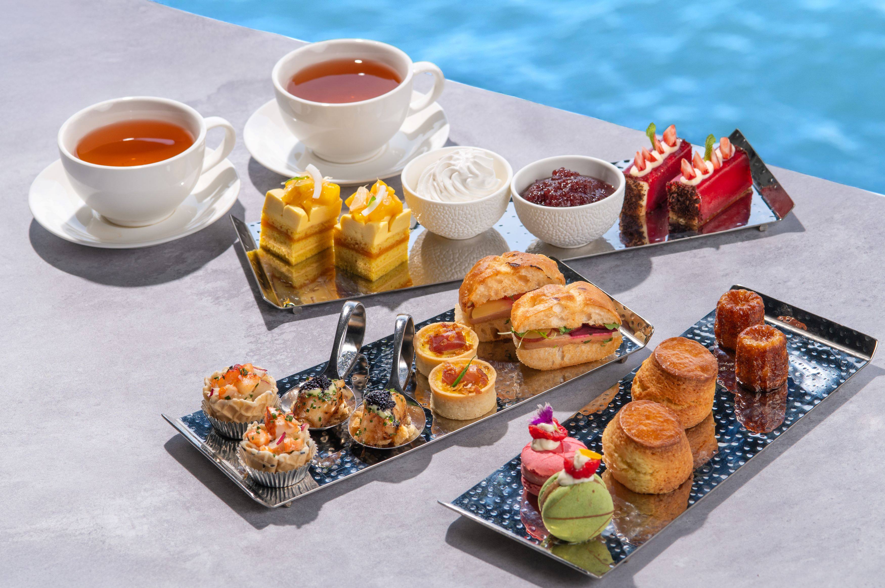 Watermark’s Harbour Bliss Afternoon Tea menu is served from 3pm to 5pm daily. 