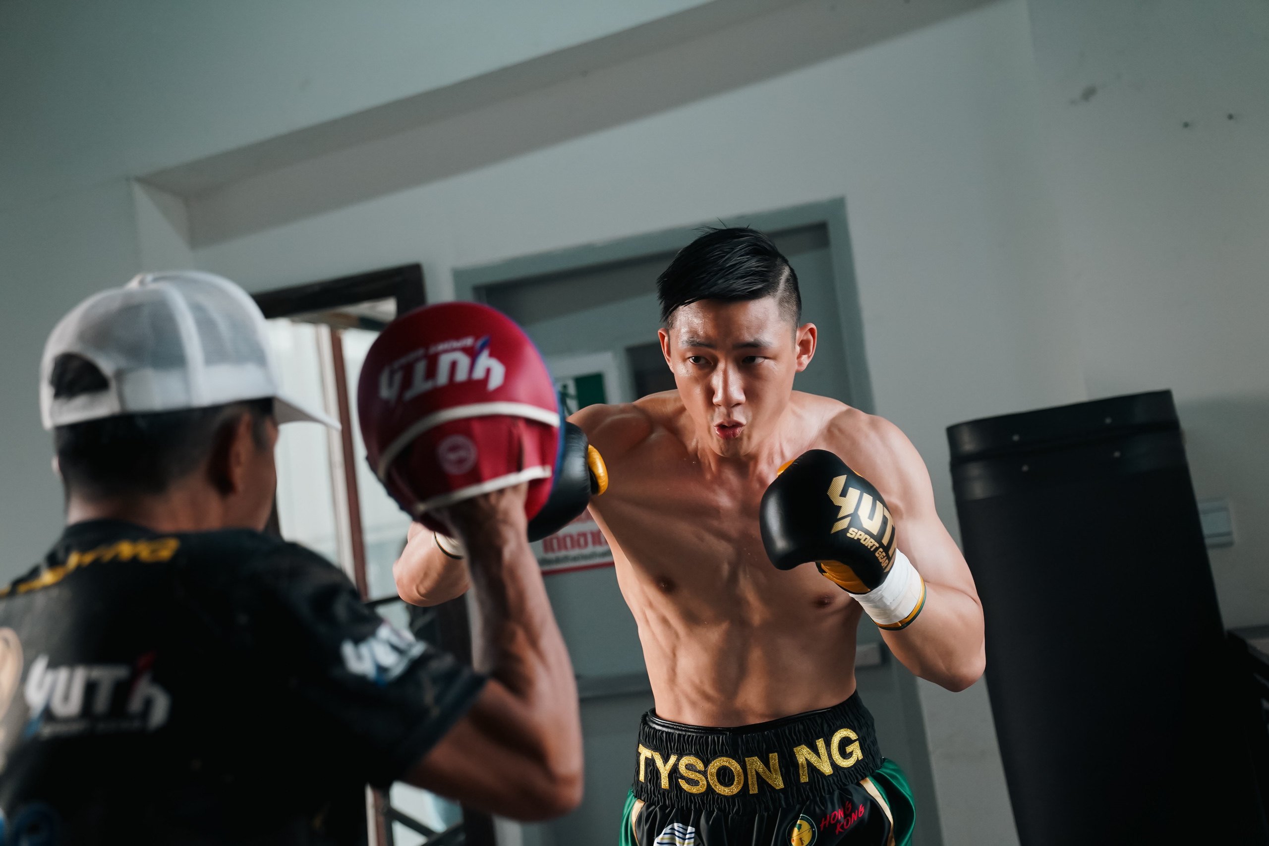 Hong Kong boxer Tyson Ng says he has seen improvements in his game after becoming a registered mental skills sports coach. Photo: Handout