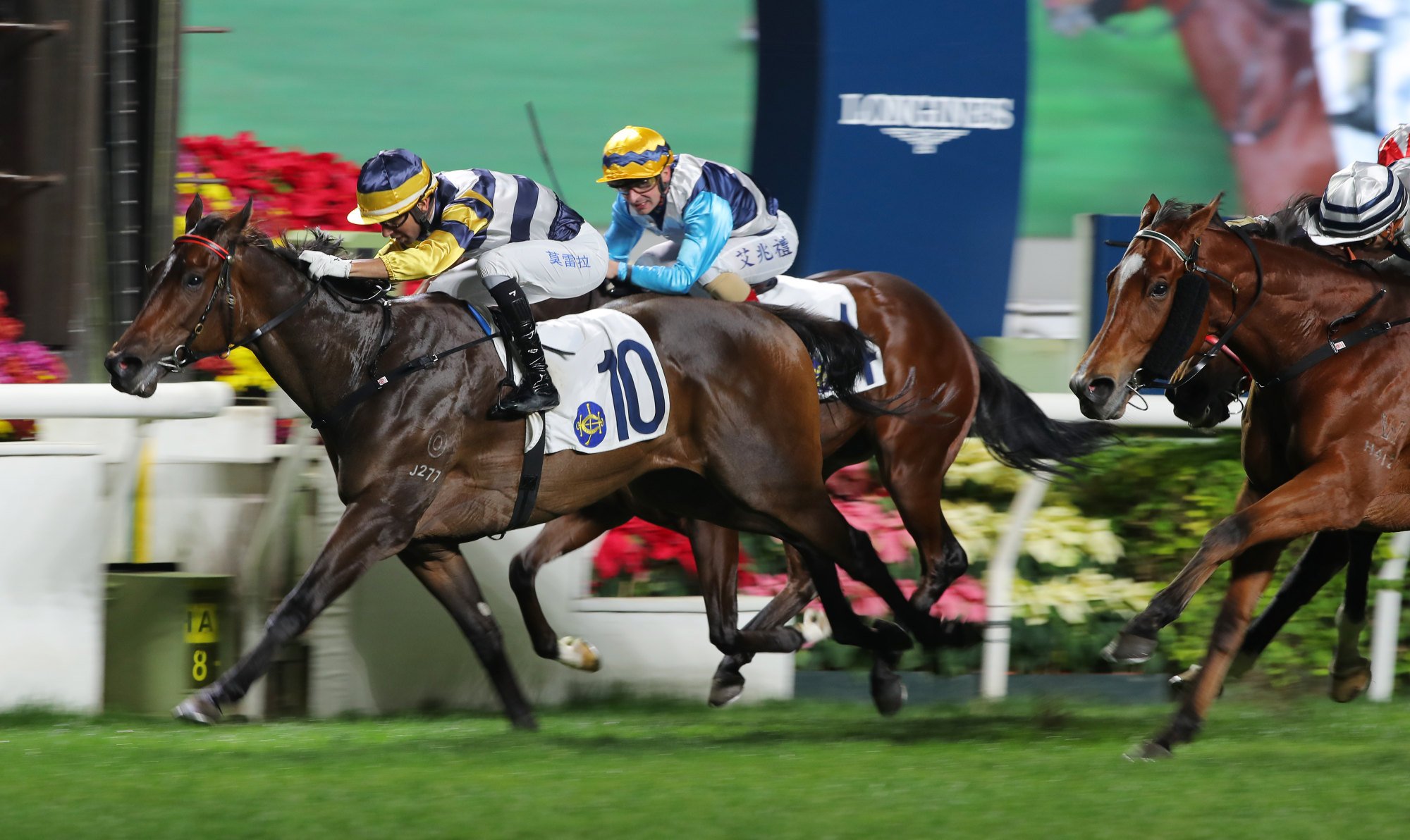 Joao Moreira steers Packing Hermod to victory on December 8.