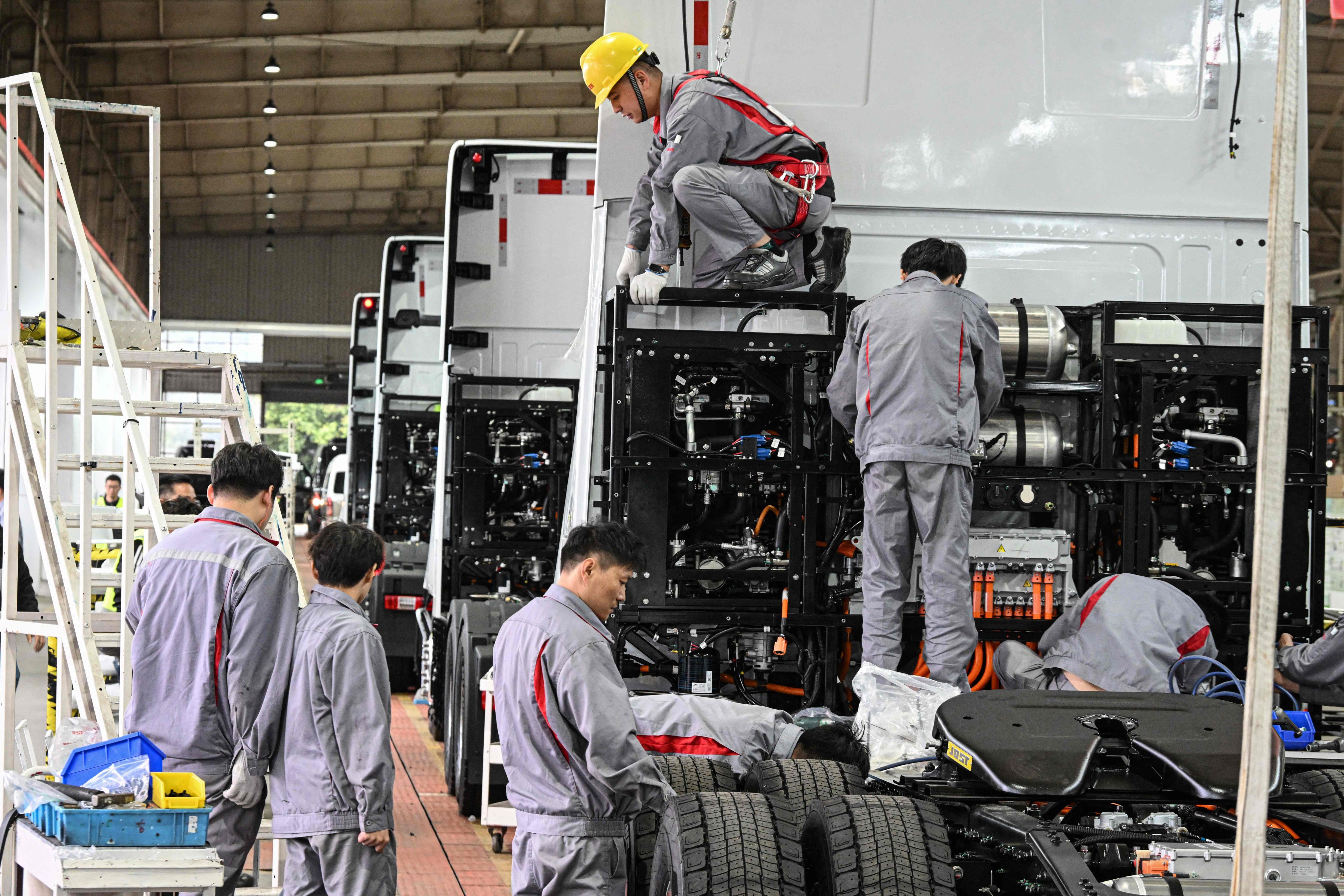 A record number of new trade disputes between China and other countries were initiated last year, including some targeting China’s heavily saturated new-energy industry. Photo: AFP