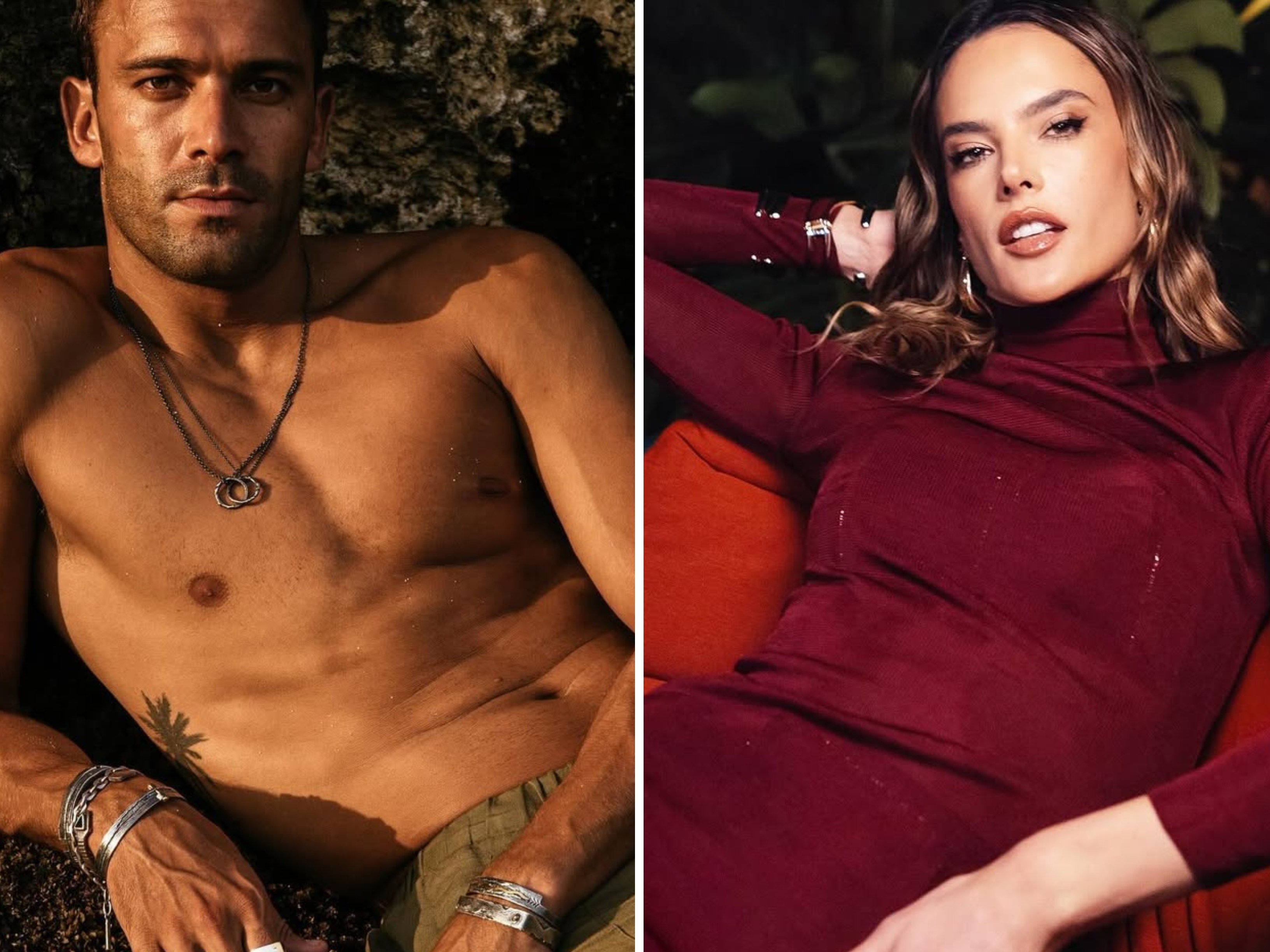 Meet Buck Palmer, former model and new beau of Alessandra Ambrosio of Victoria’s Secret fame. Photos: @buckpalmer, @alessandraambrosio/Instagram