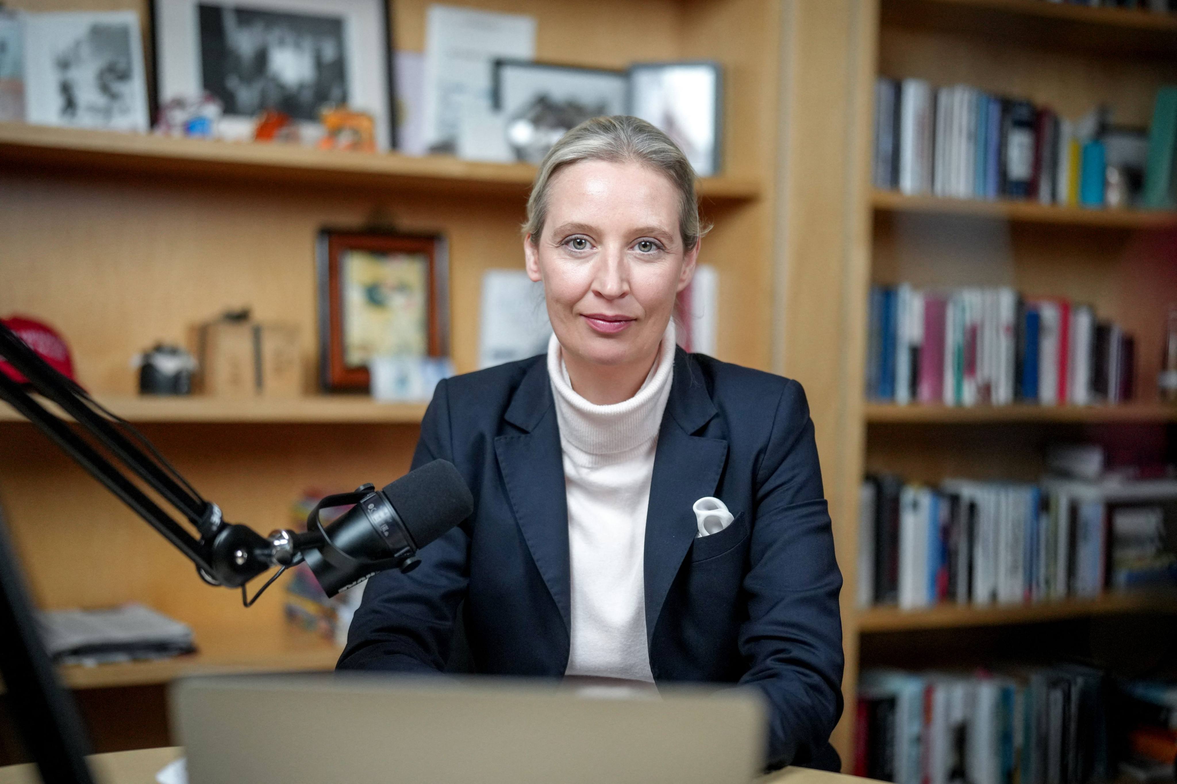 Germany’s far-right candidate Alice Weidel. Photo: AFP