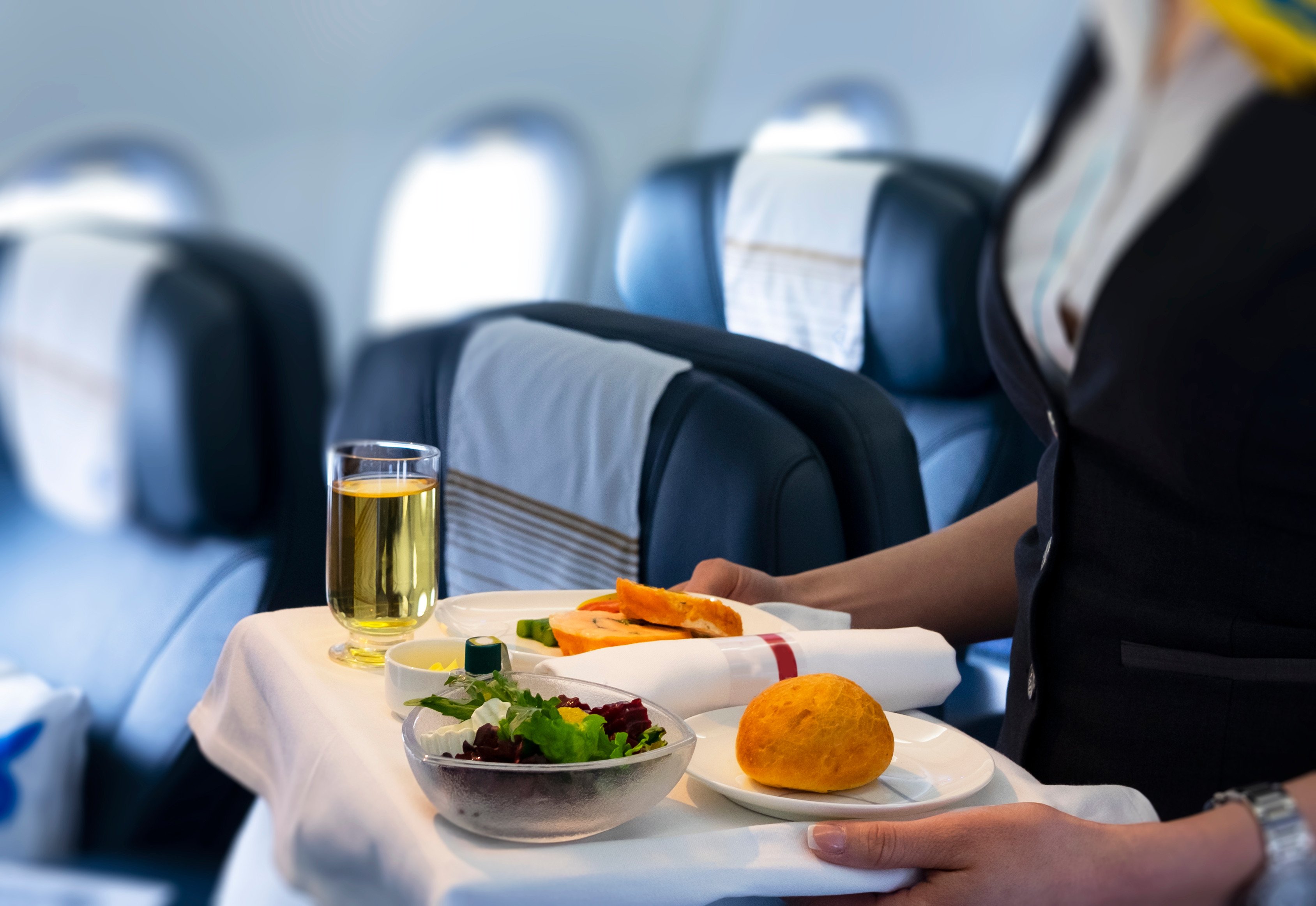 The safety of meals served on the city’s airlines is monitored under the “Hazard Analysis and Critical Control Point” system, which is overseen by the Centre for Food Safety. Photo: Shutterstock