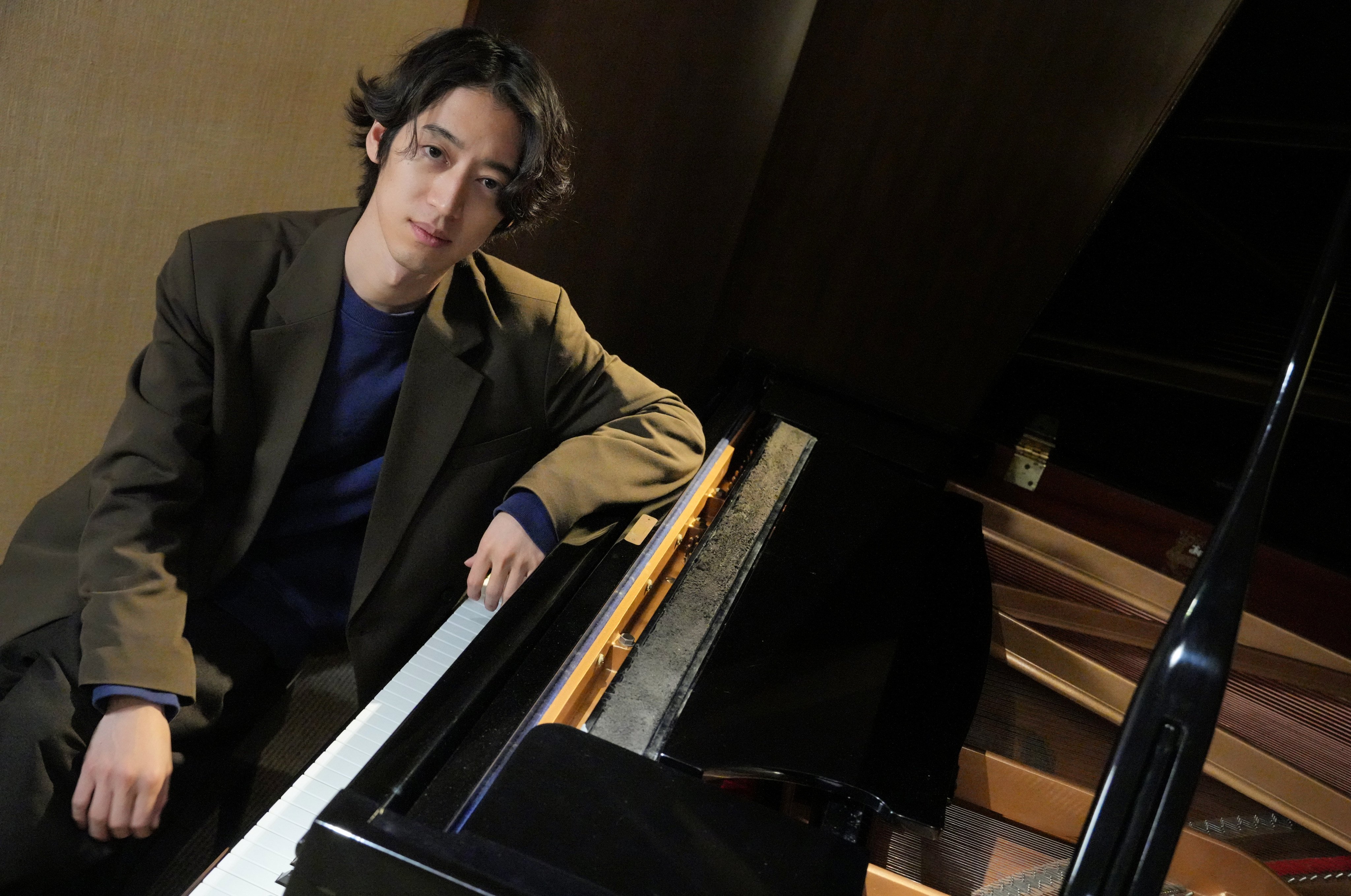 Japanese piano sensation Hayato Sumino, whose stage name is Cateen, in the studio at the University of Hong Kong after his recent concerts there. He talks the post about switching from being a computer engineer to a professional pianist. Photo: May Tse