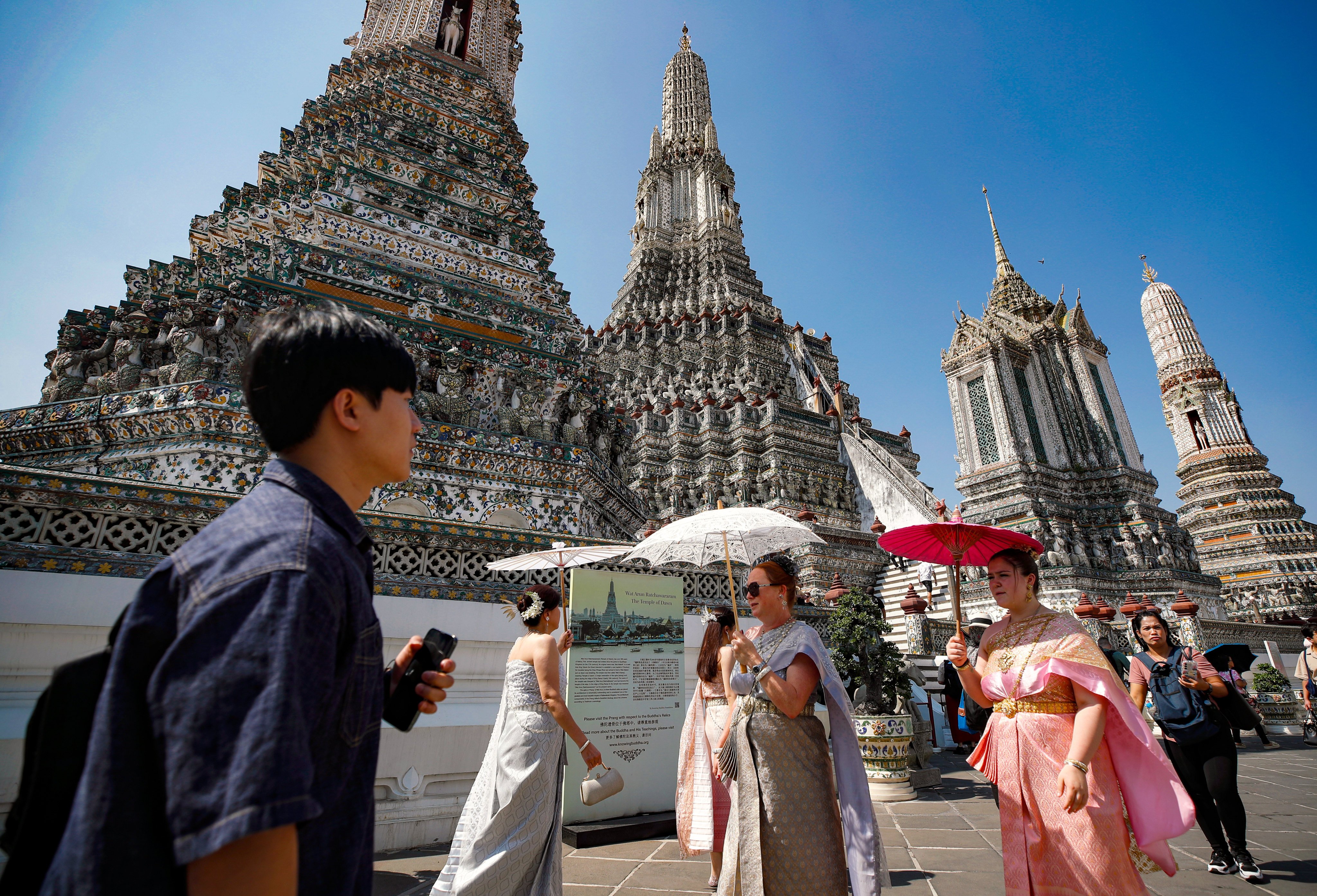 Thailand is under an amber outbound travel alert, the lowest level on Hong Kong’s three-tier system.  Photo: EPA-EFE